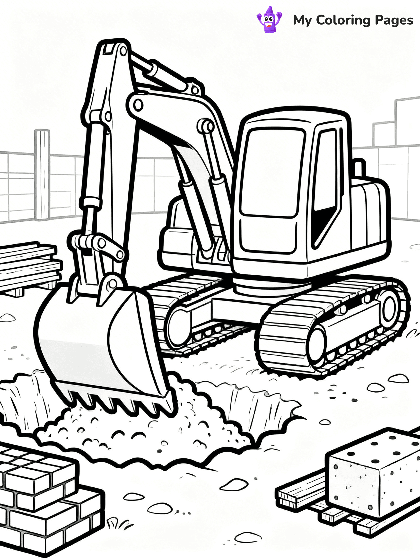 Construction Coloring Pages - 125
