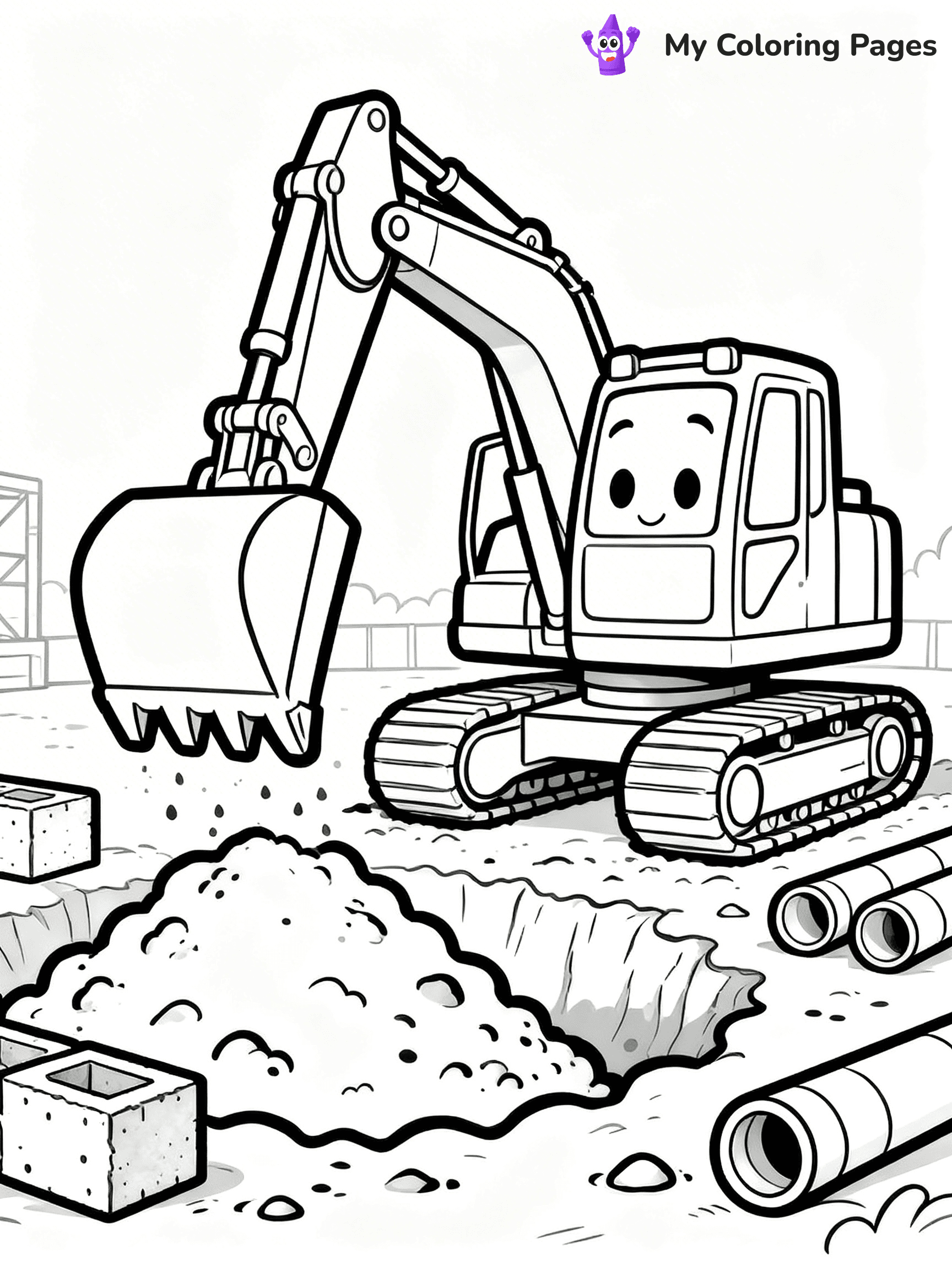 Construction Coloring Pages - 121