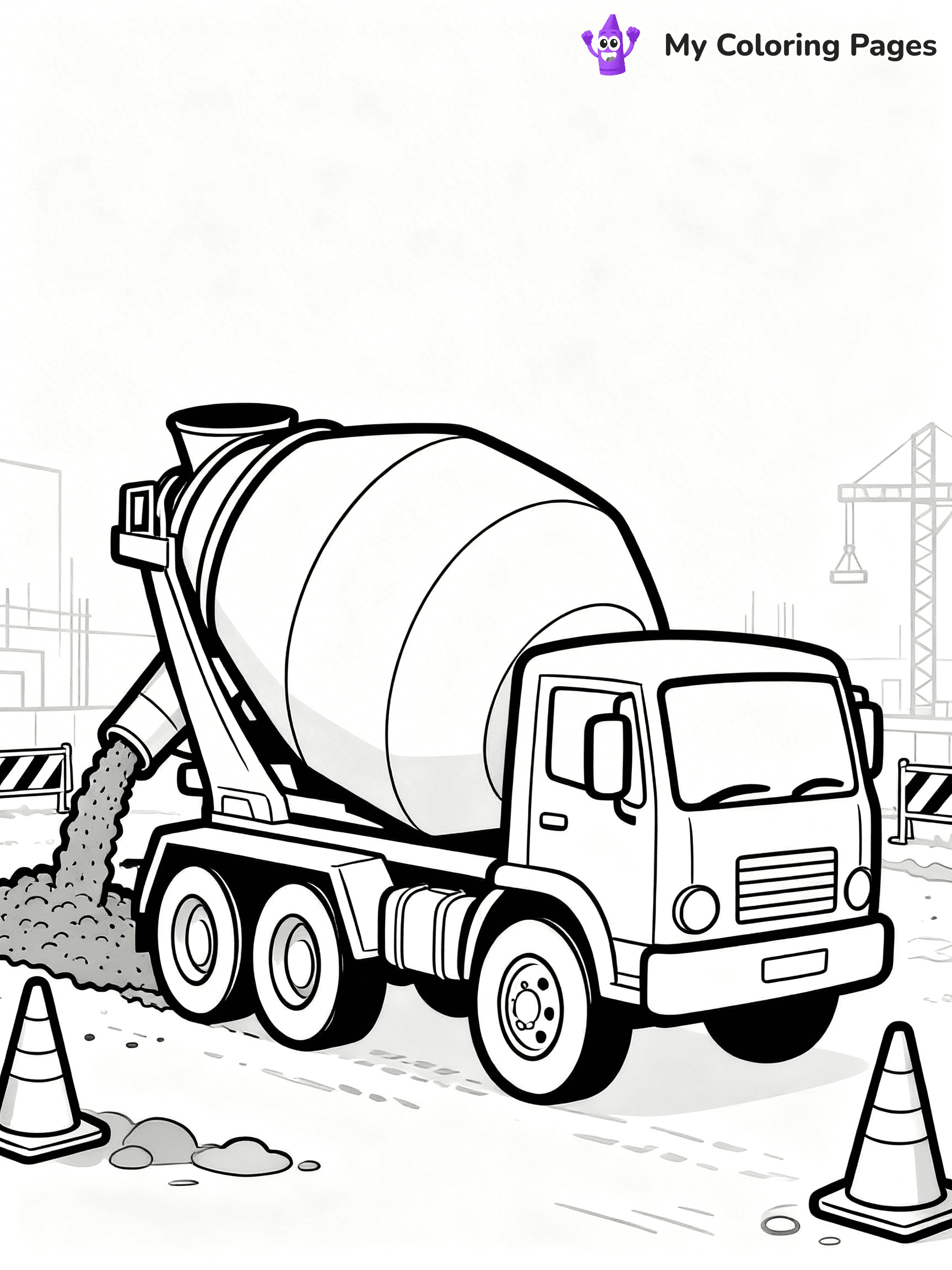 Construction Coloring Pages - 119