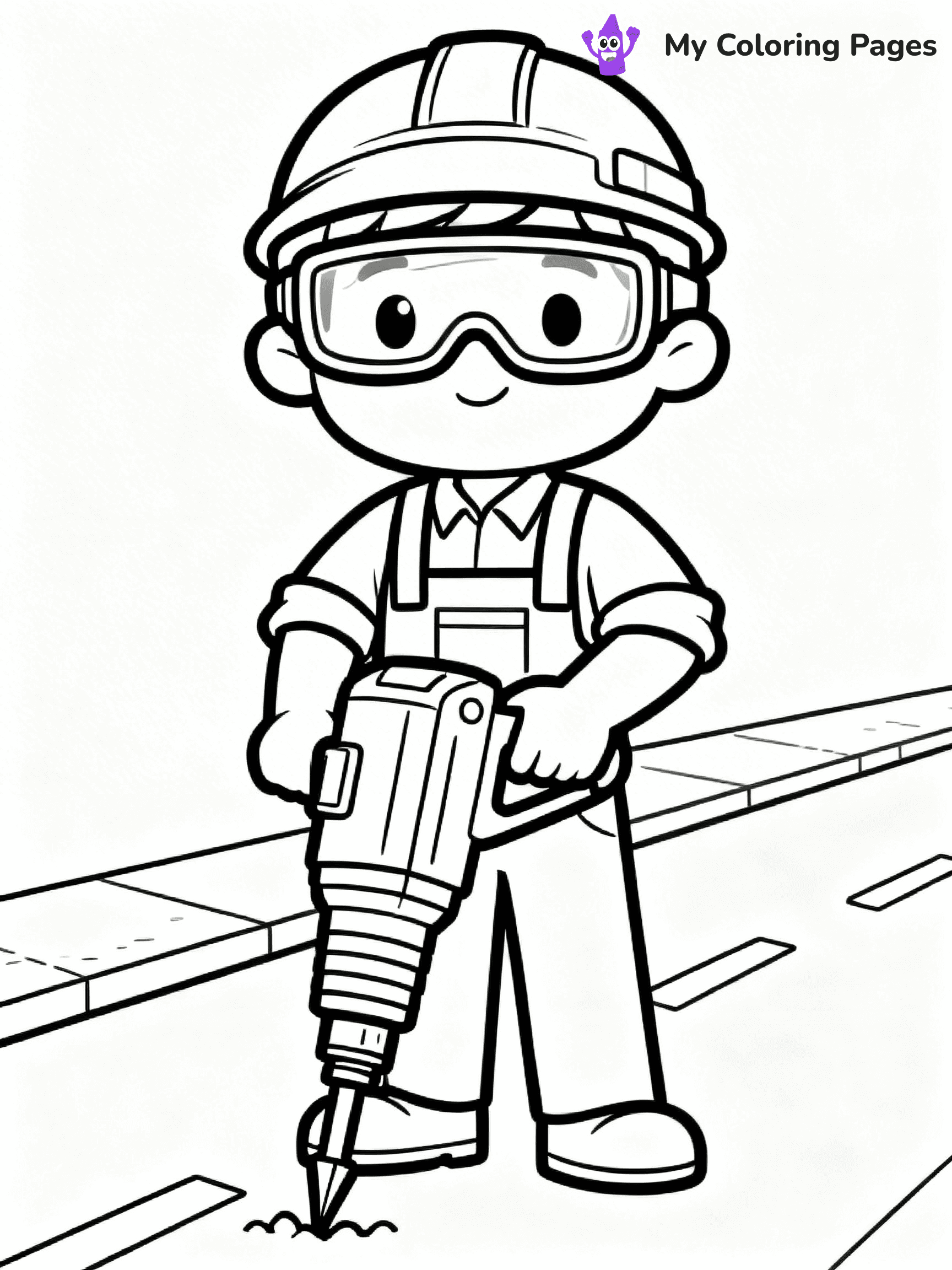 Construction Coloring Pages - 113