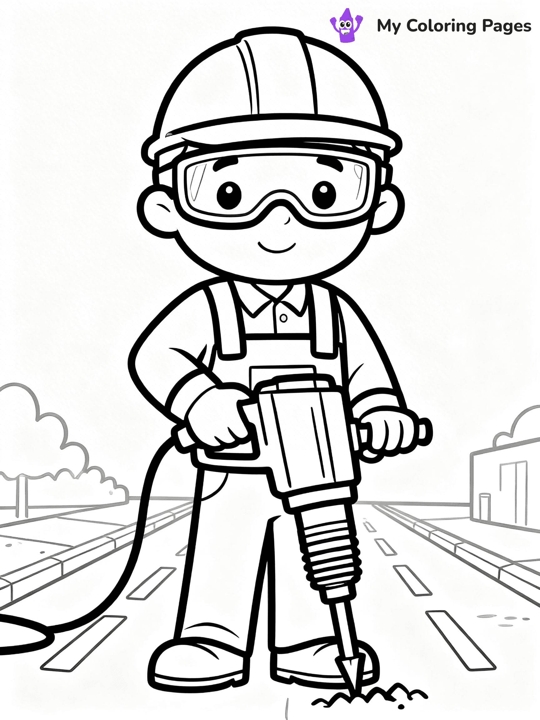 Construction Coloring Pages - 112