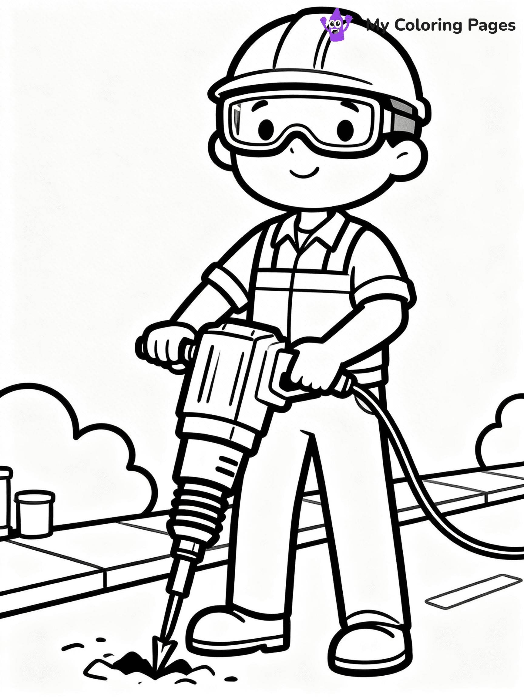 Construction Coloring Pages - 111