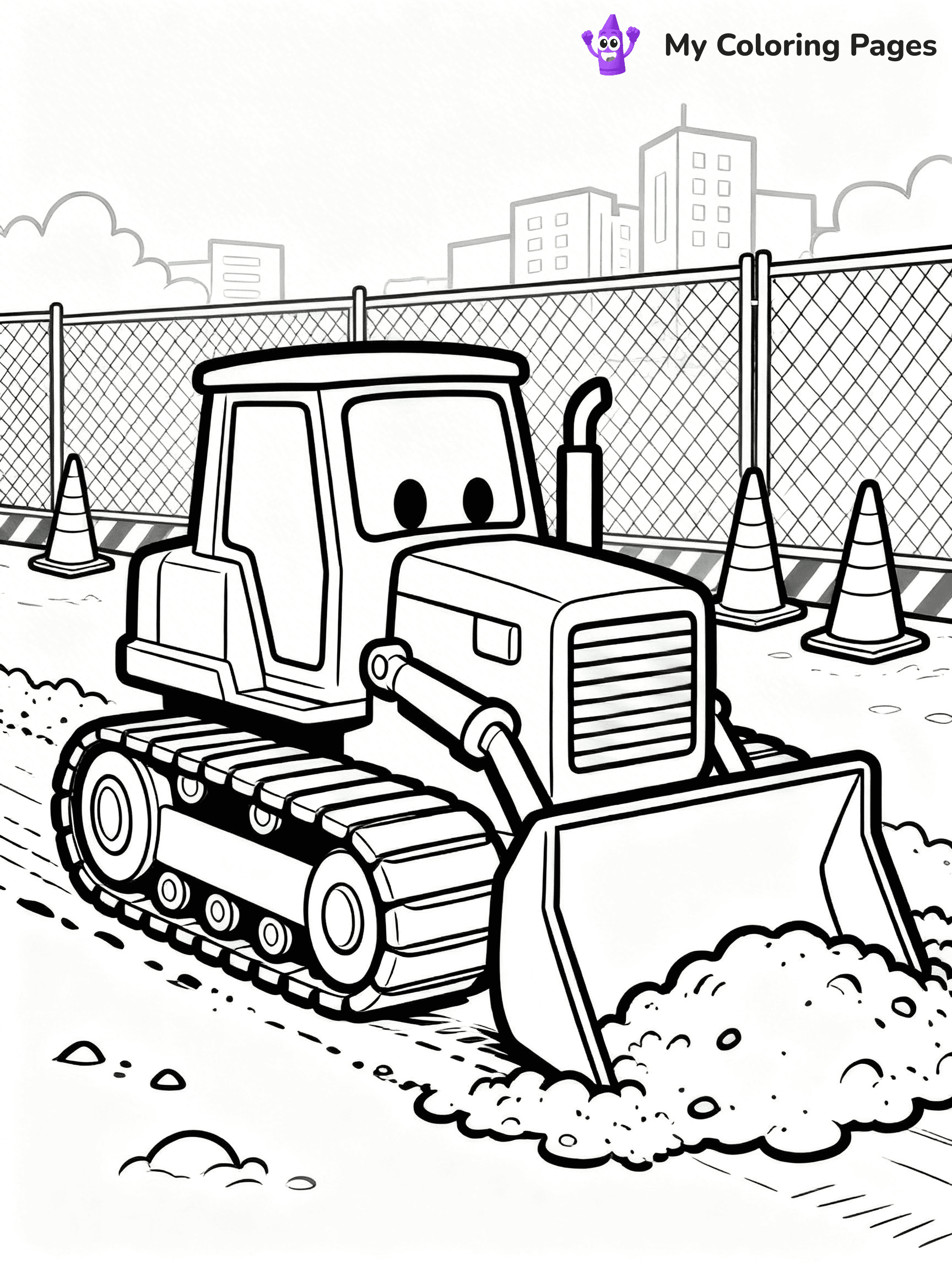 Construction Coloring Pages - 107