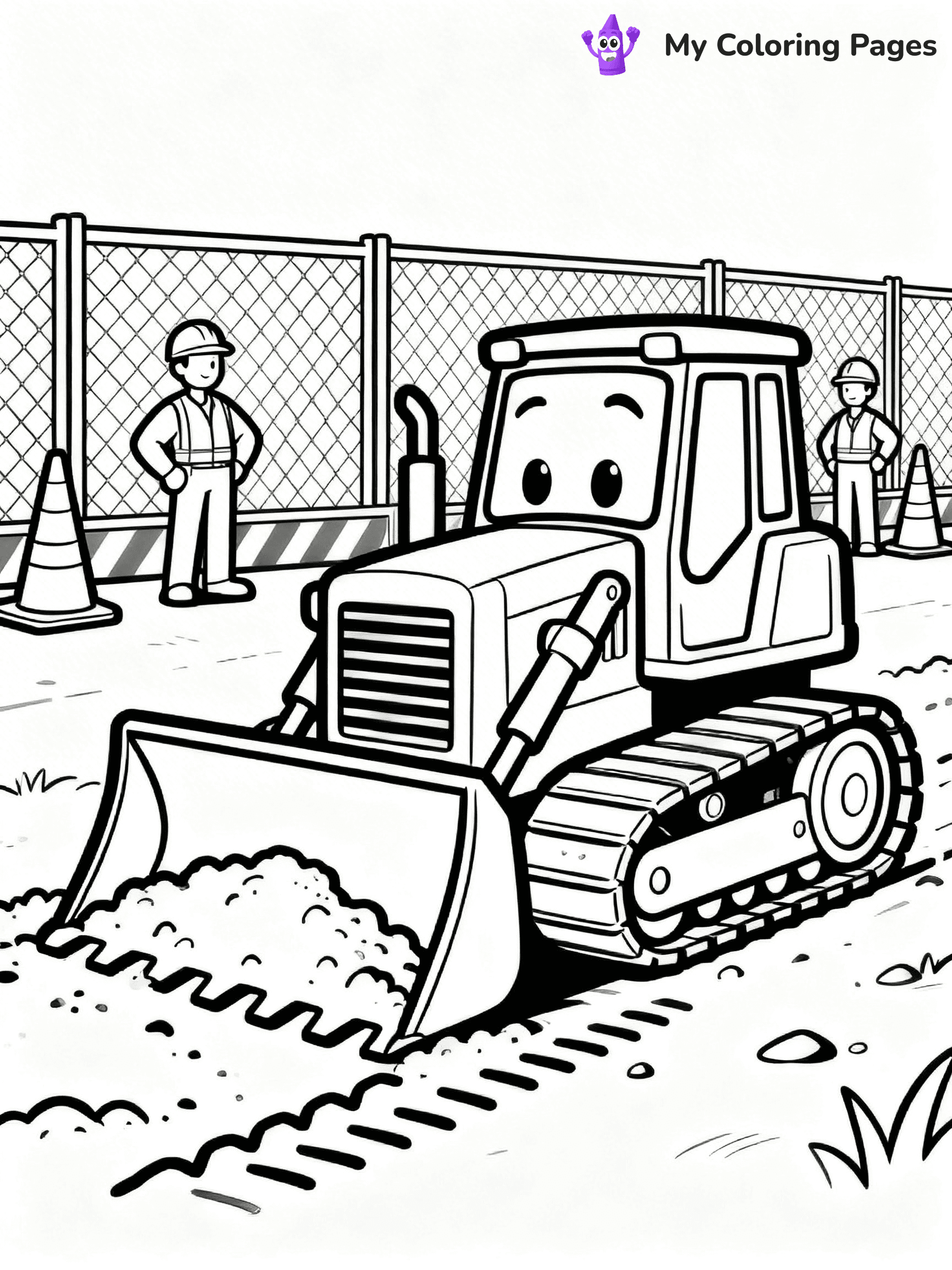 Construction Coloring Pages - 104