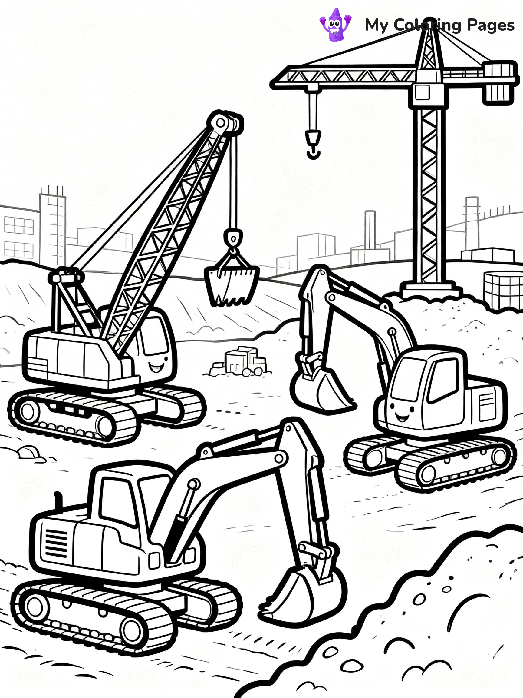 Construction Coloring Pages - 103