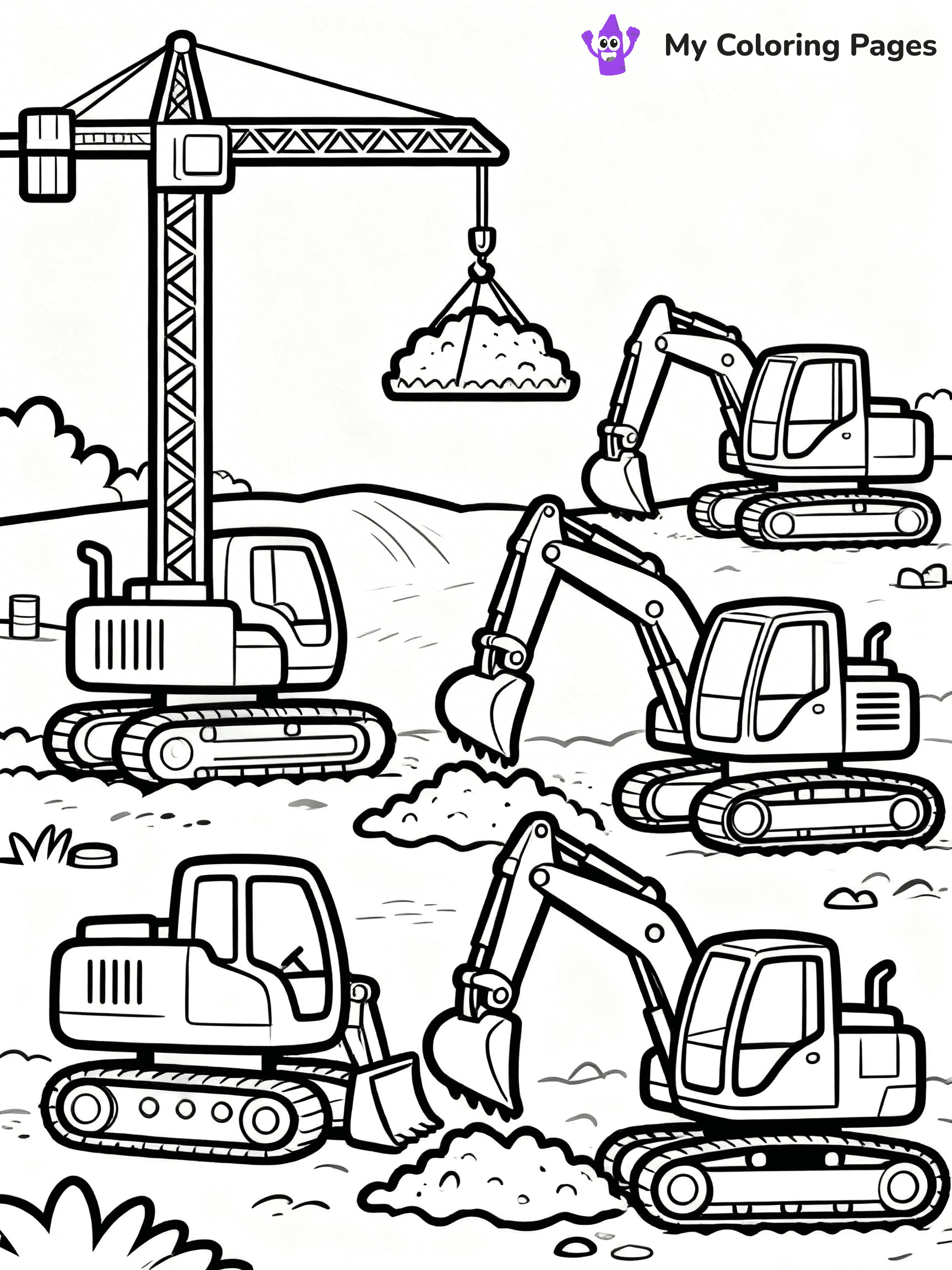 Construction Coloring Pages - 101