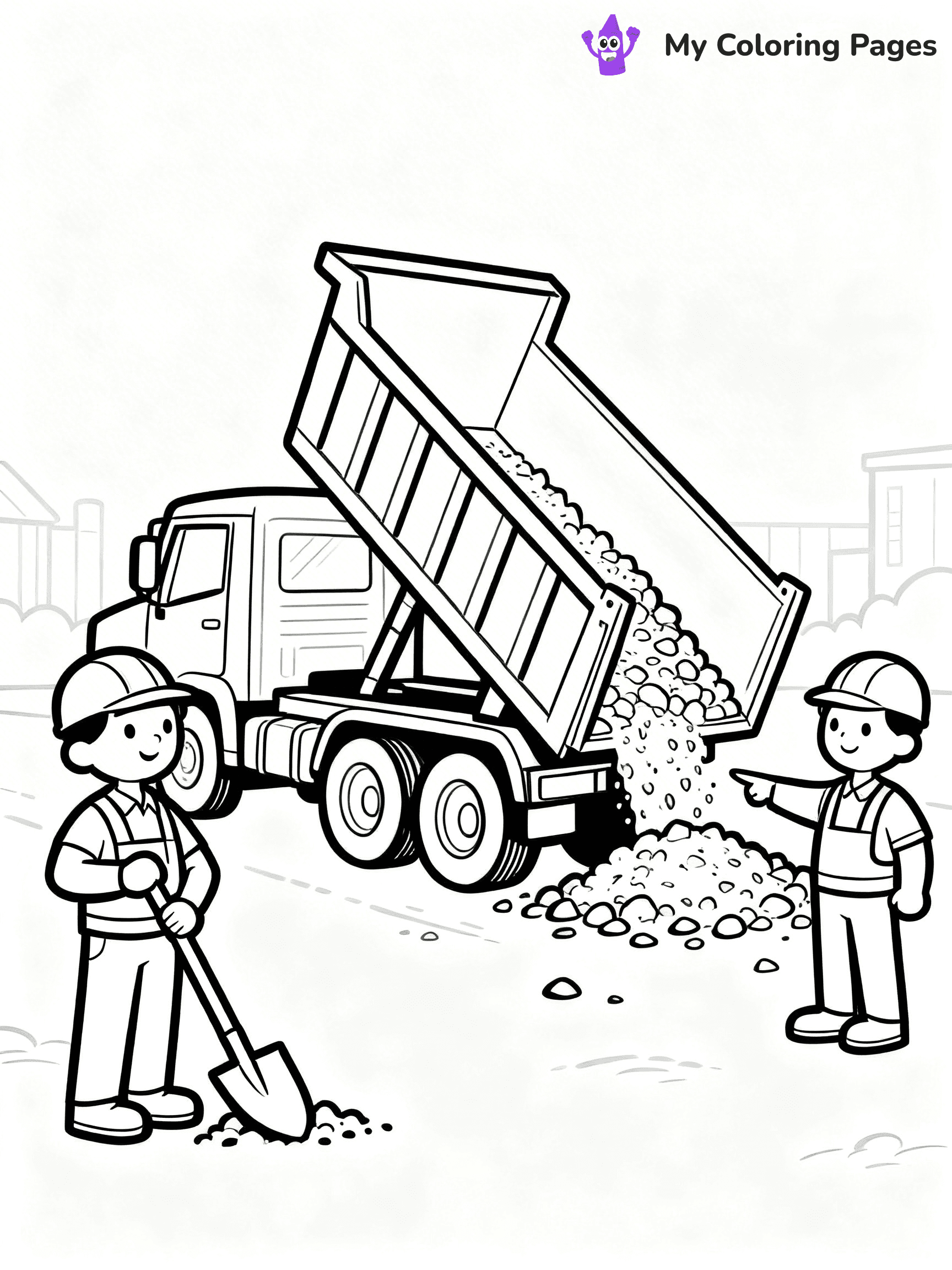 Construction Coloring Pages - 96