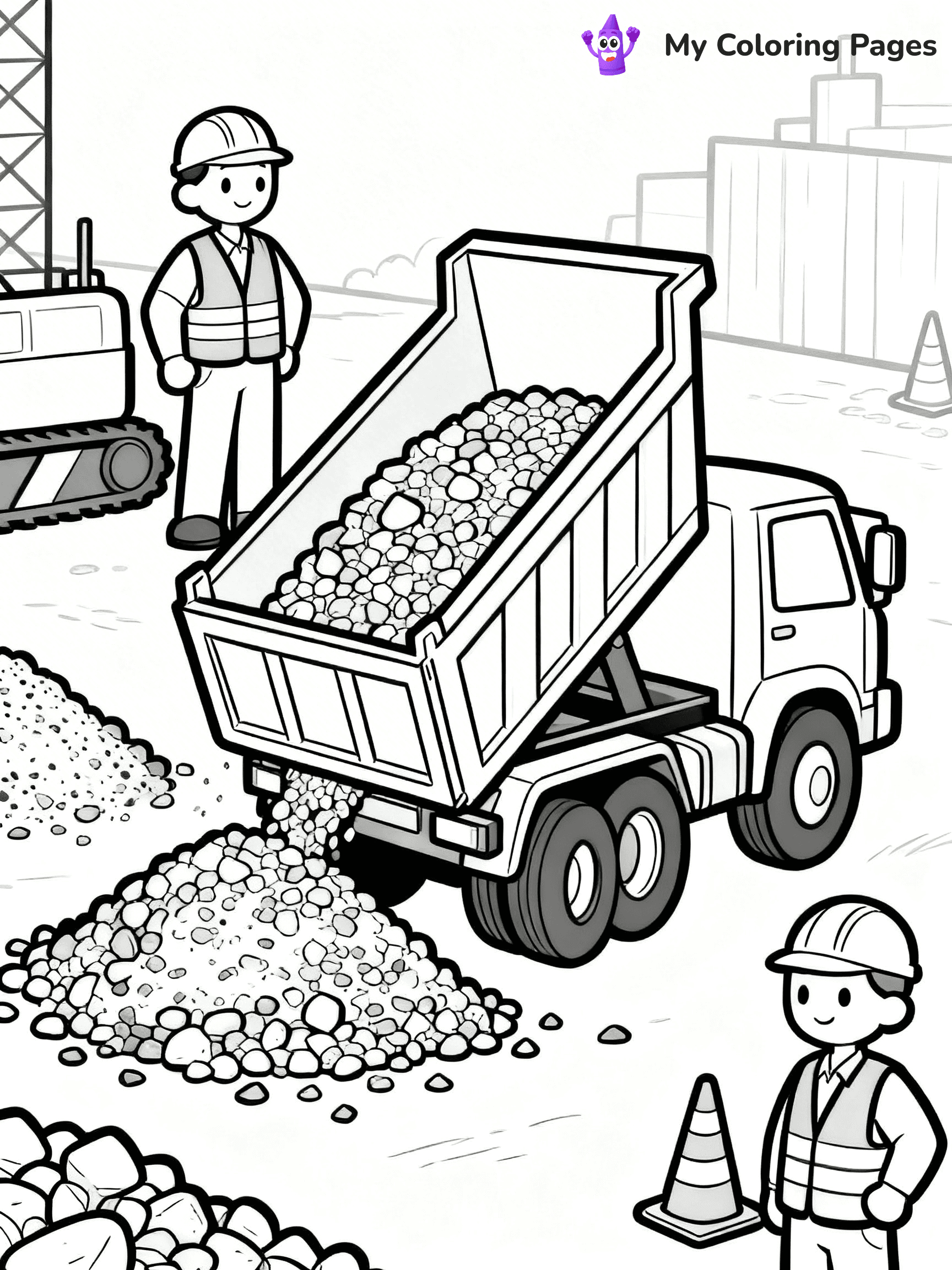 Construction Coloring Pages - 93