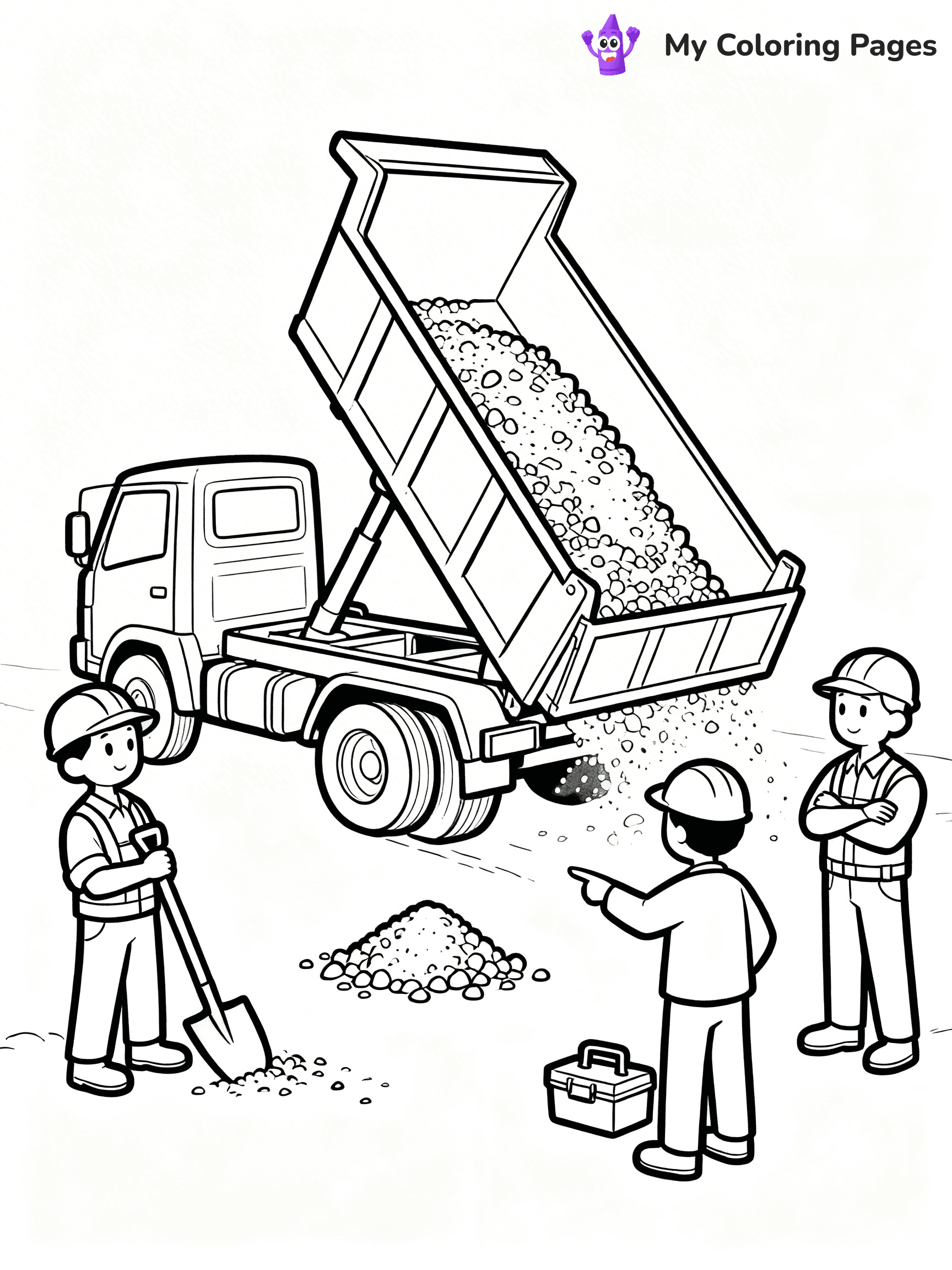 Construction Coloring Pages - 92