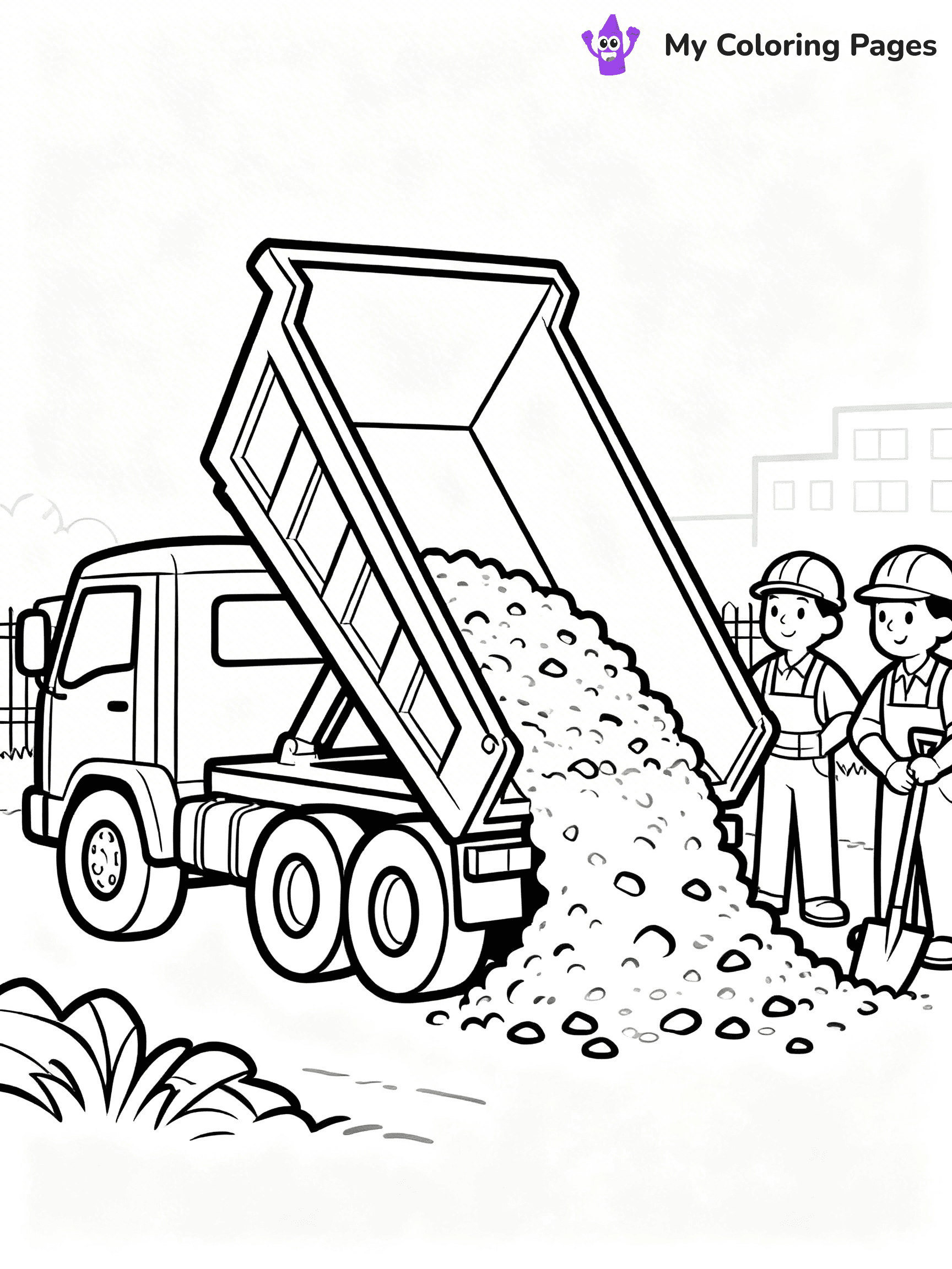 Construction Coloring Pages - 91