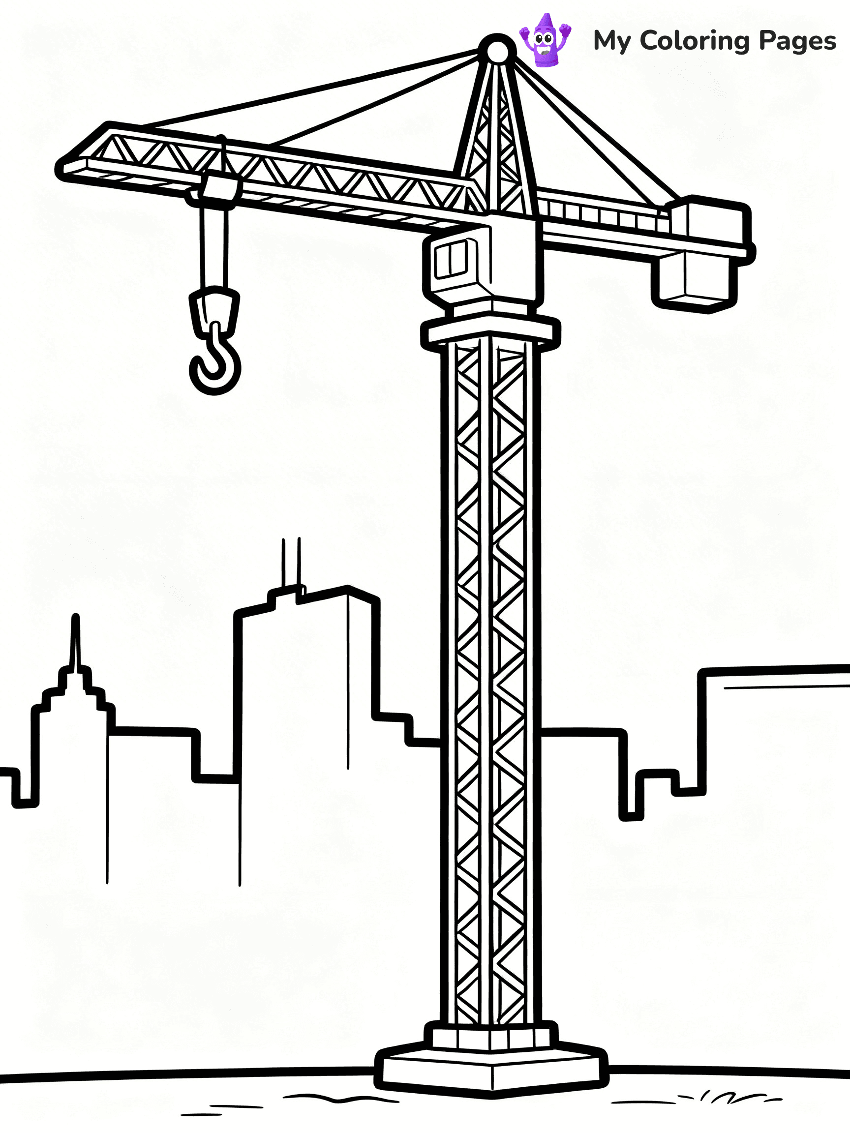 Construction Coloring Pages - 90