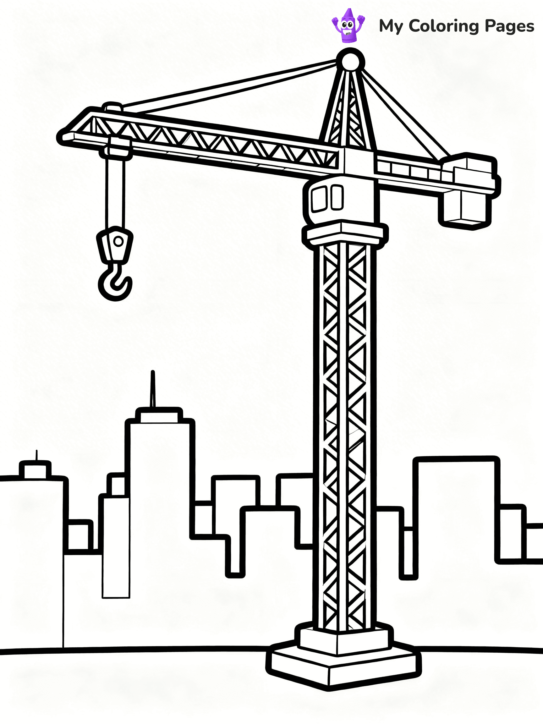 Construction Coloring Pages - 87