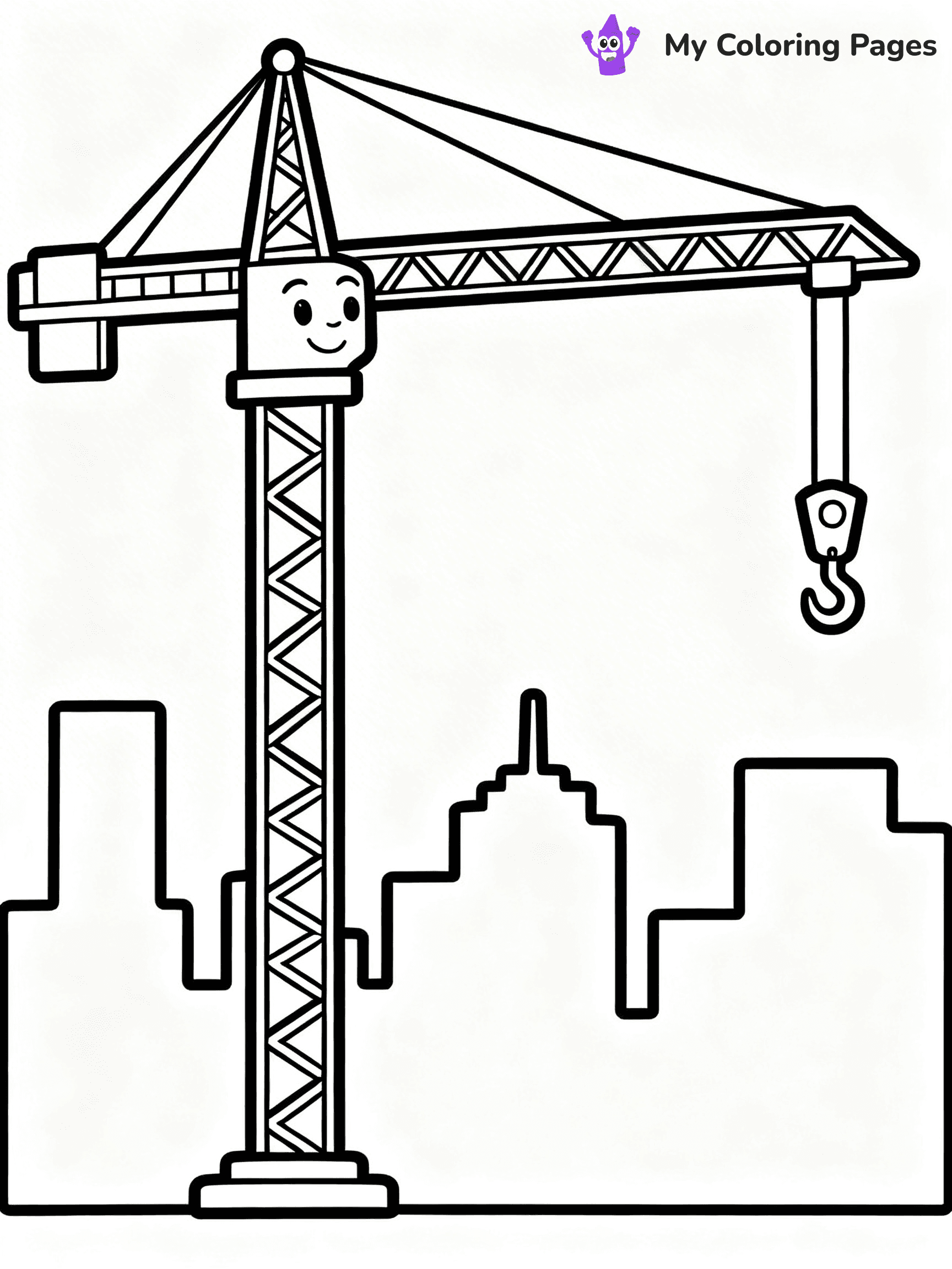 Construction Coloring Pages - 86