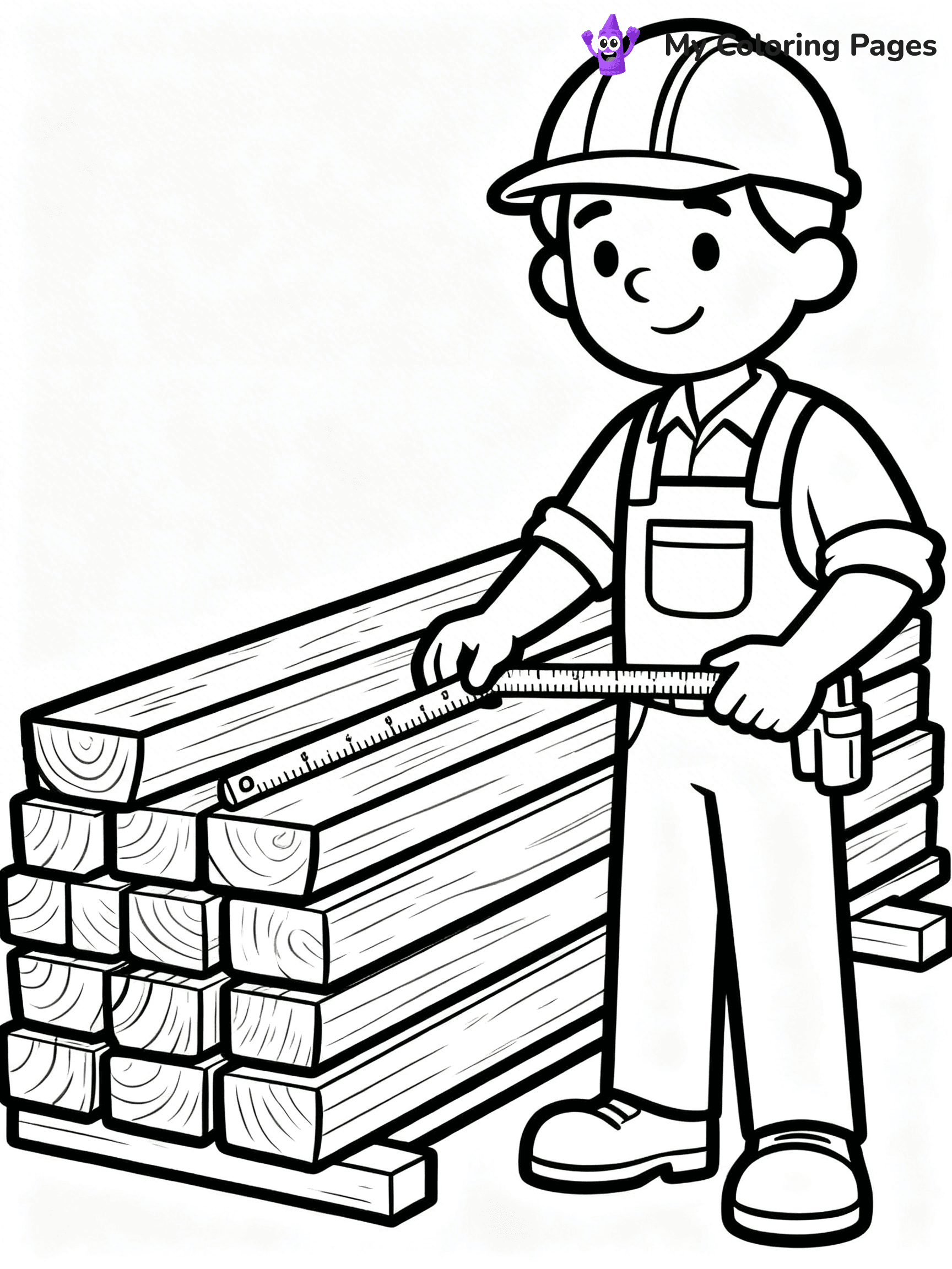 Construction Coloring Pages - 81