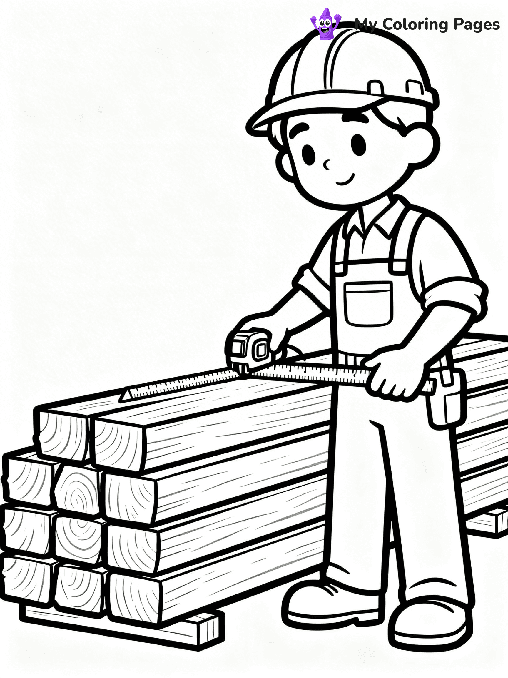 Construction Coloring Pages - 79