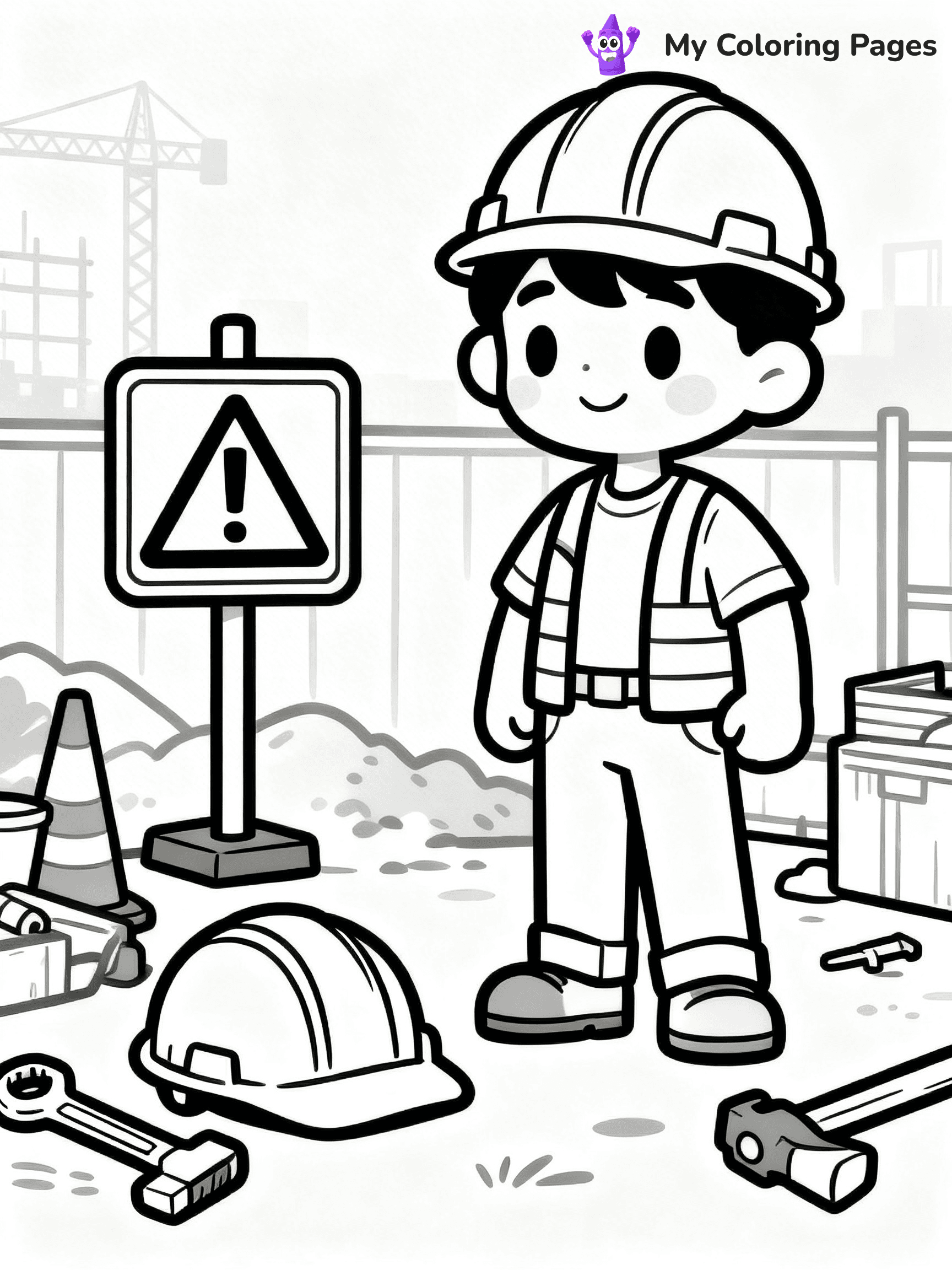 Construction Coloring Pages - 67