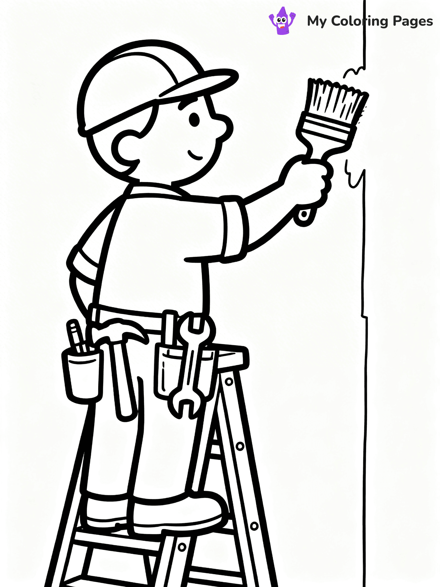 Construction Coloring Pages - 61