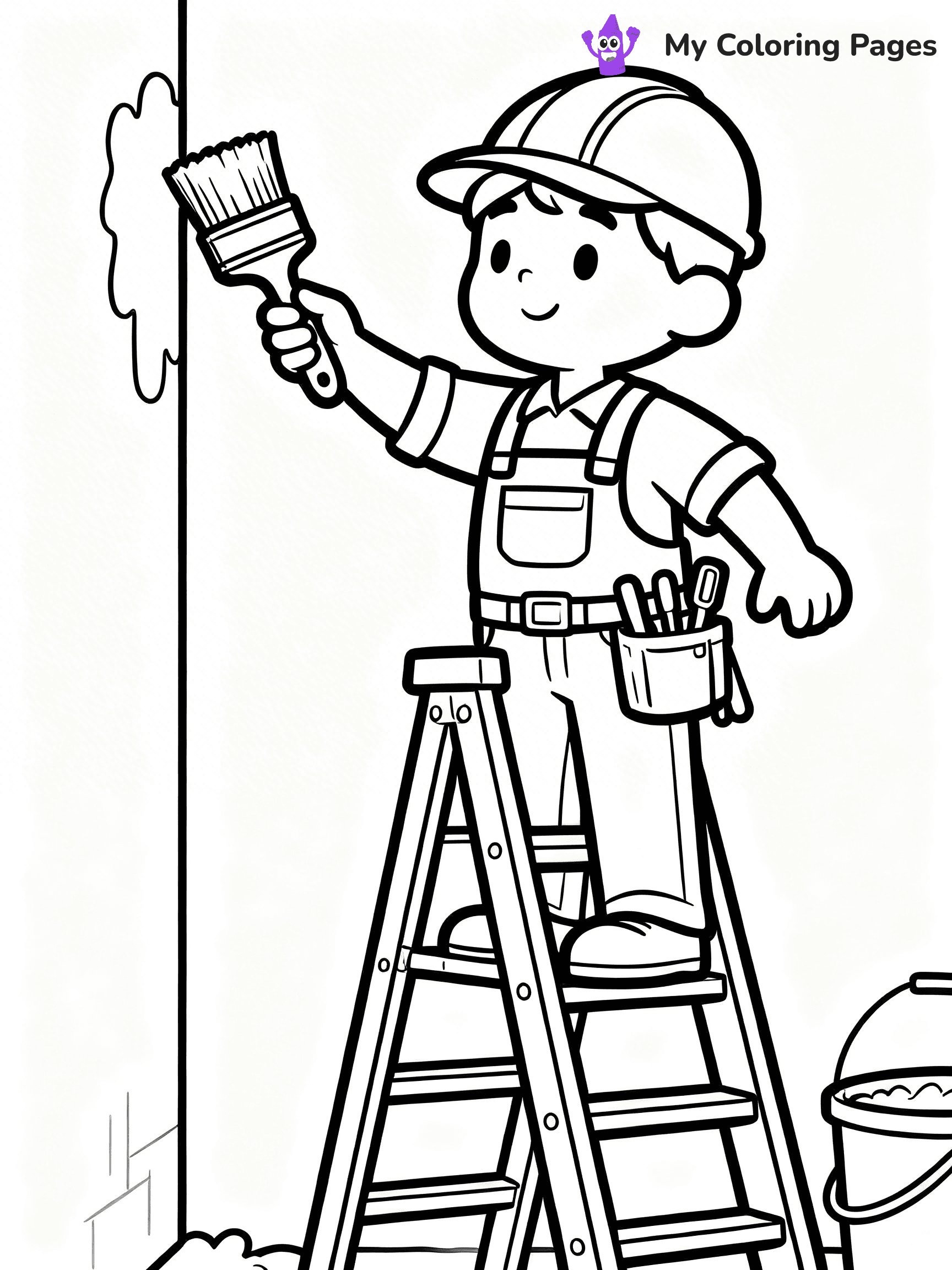 Construction Coloring Pages - 59
