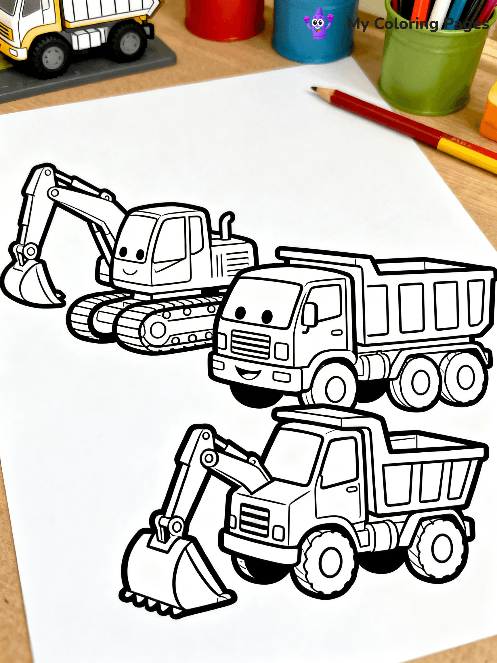 Construction Coloring Pages - 33
