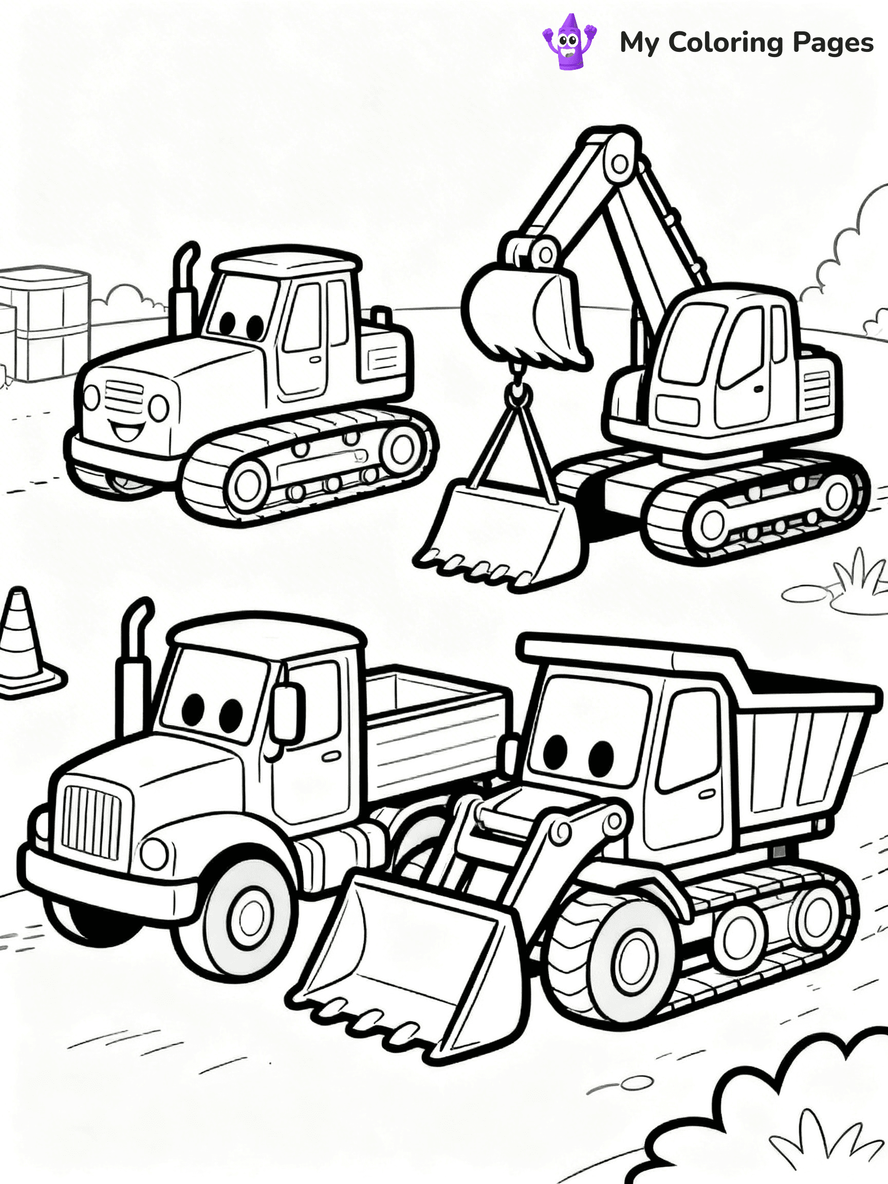 Construction Coloring Pages - 30