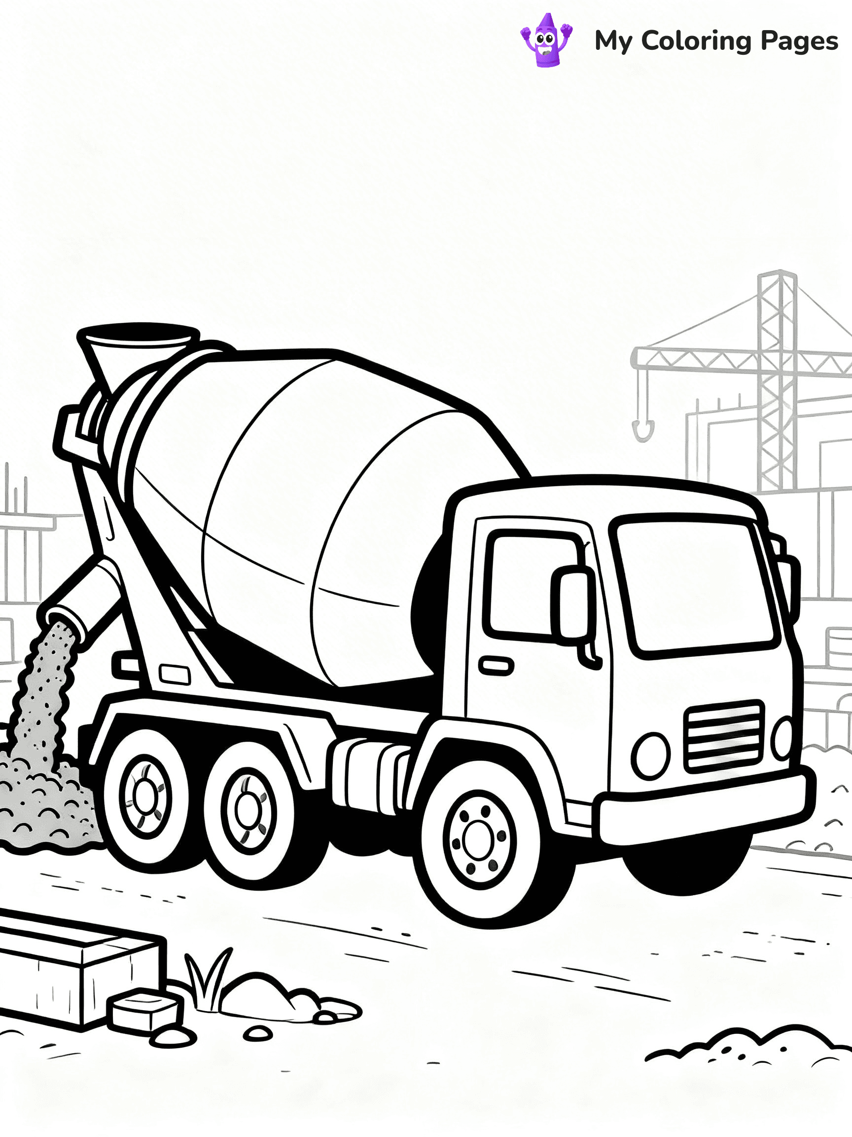 Construction Coloring Pages - 28