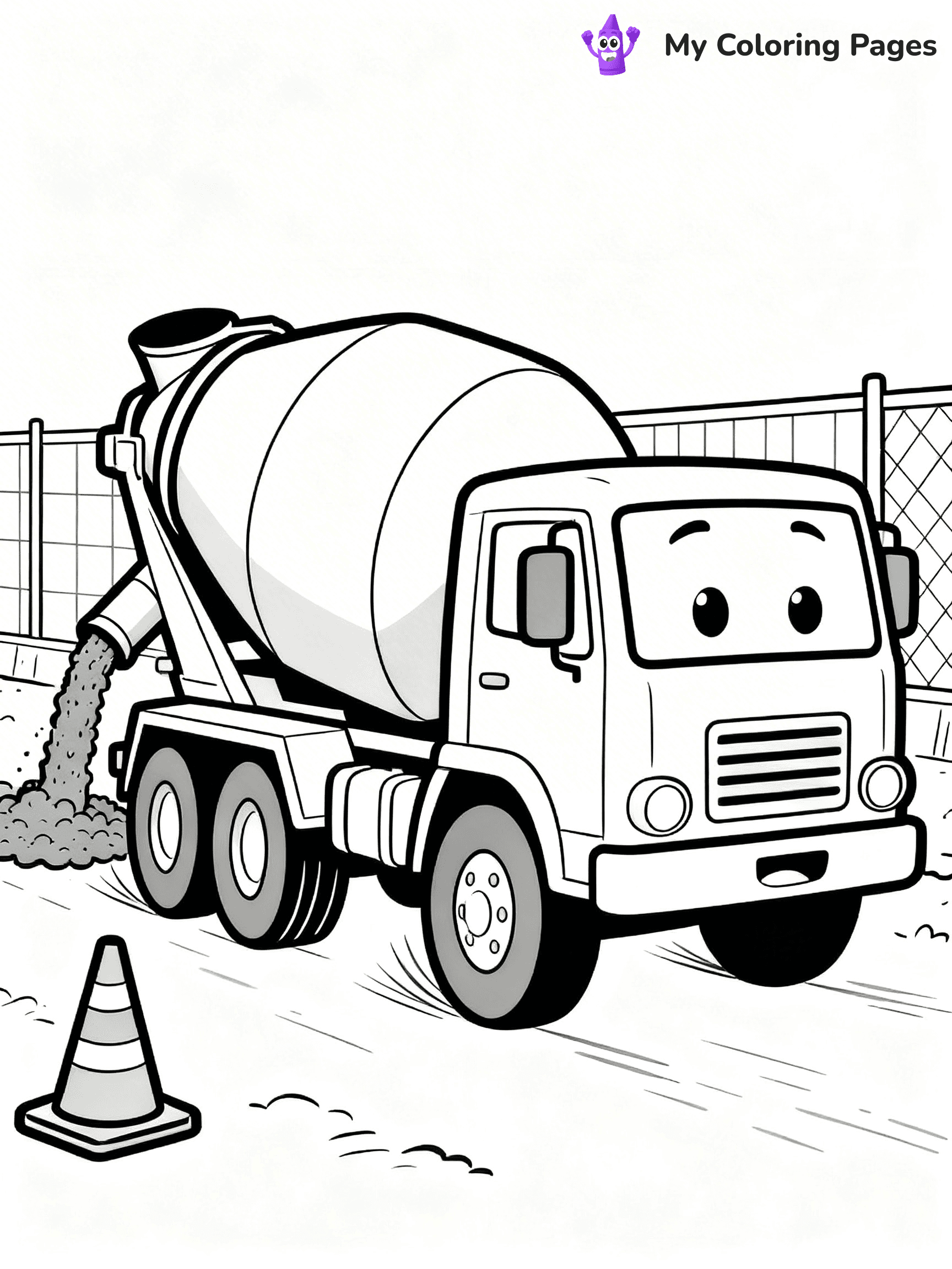 Construction Coloring Pages - 27