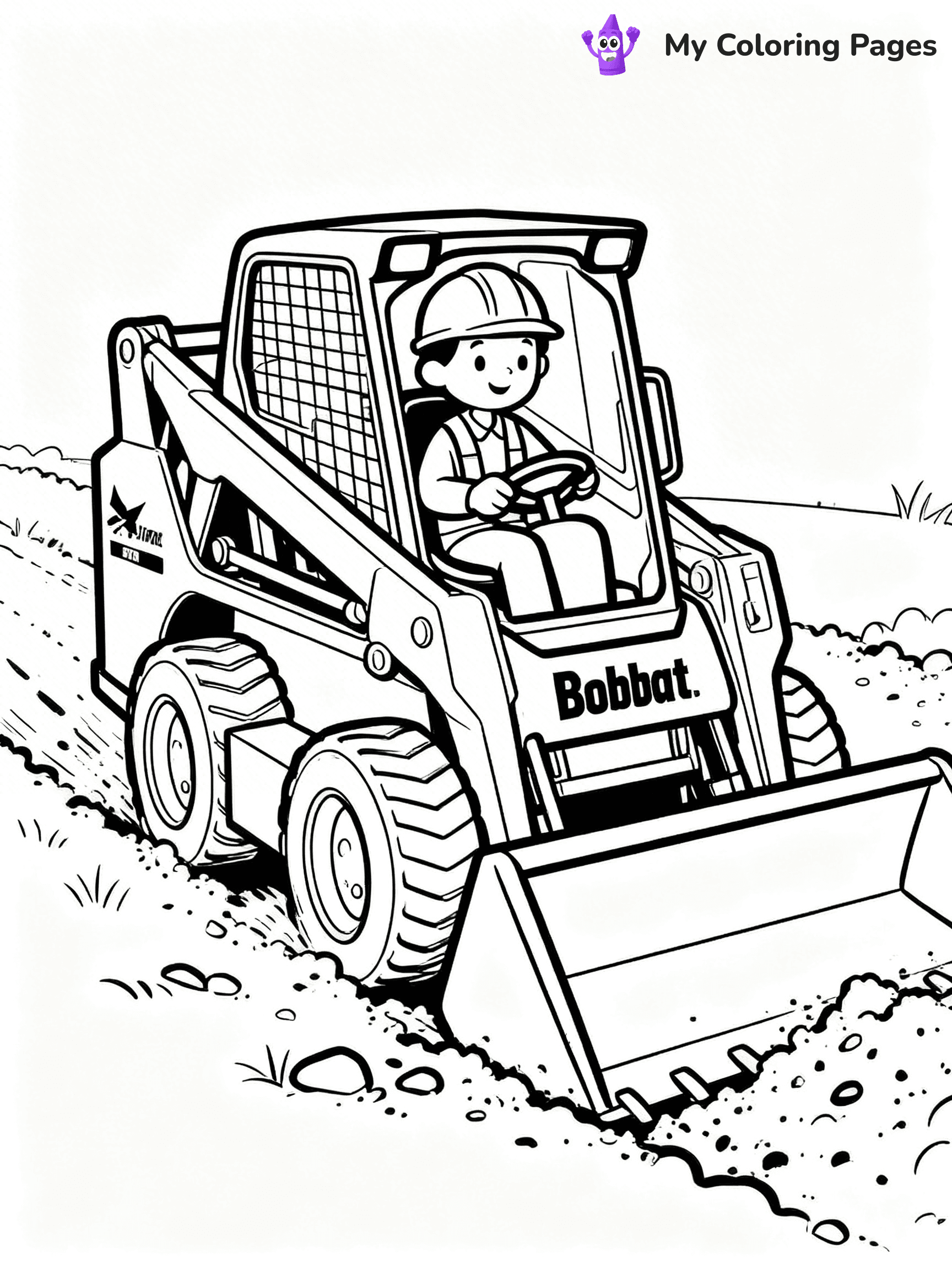 Construction Coloring Pages - 23