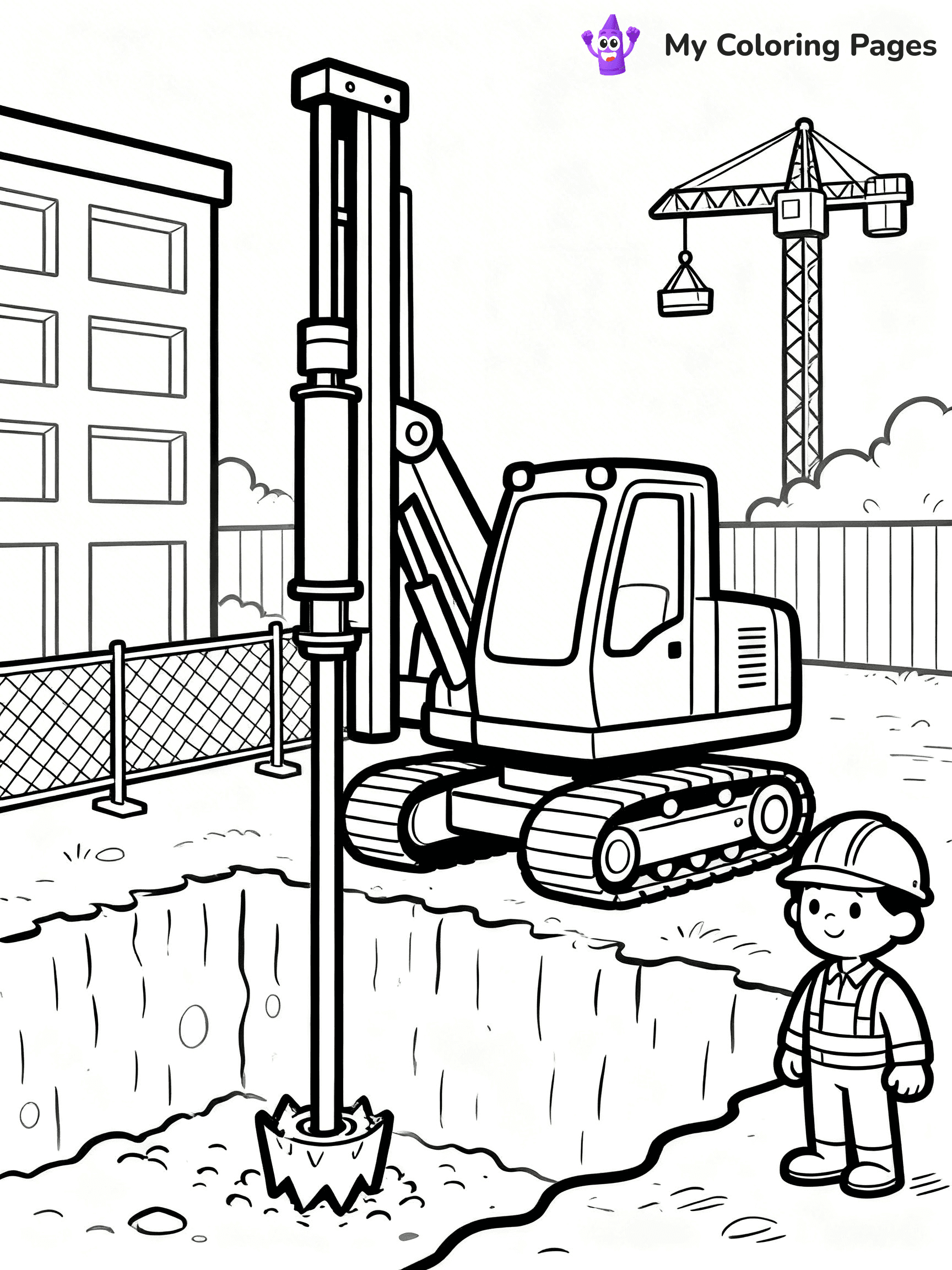 Construction Coloring Pages - 17