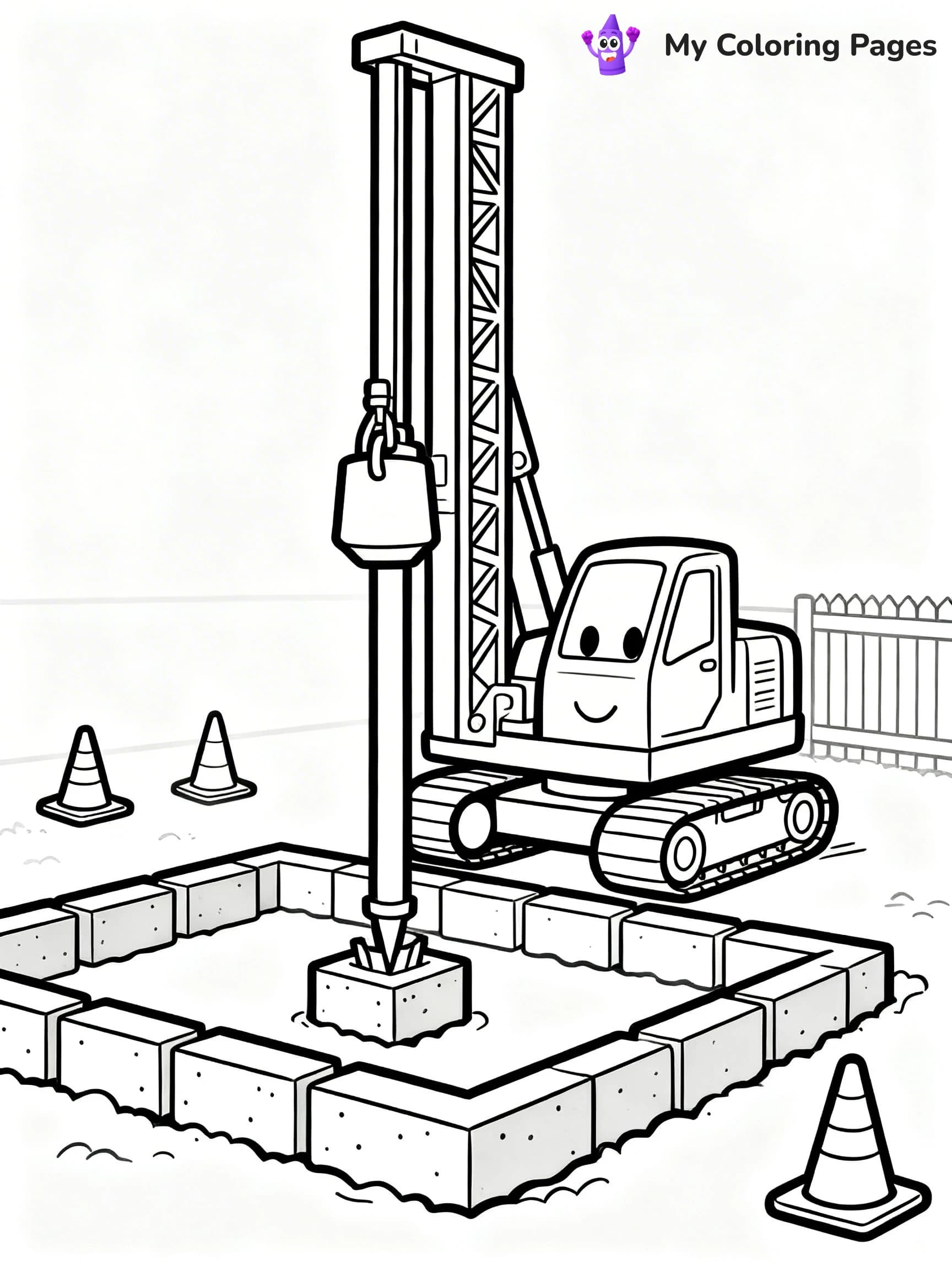 Construction Coloring Pages - 16