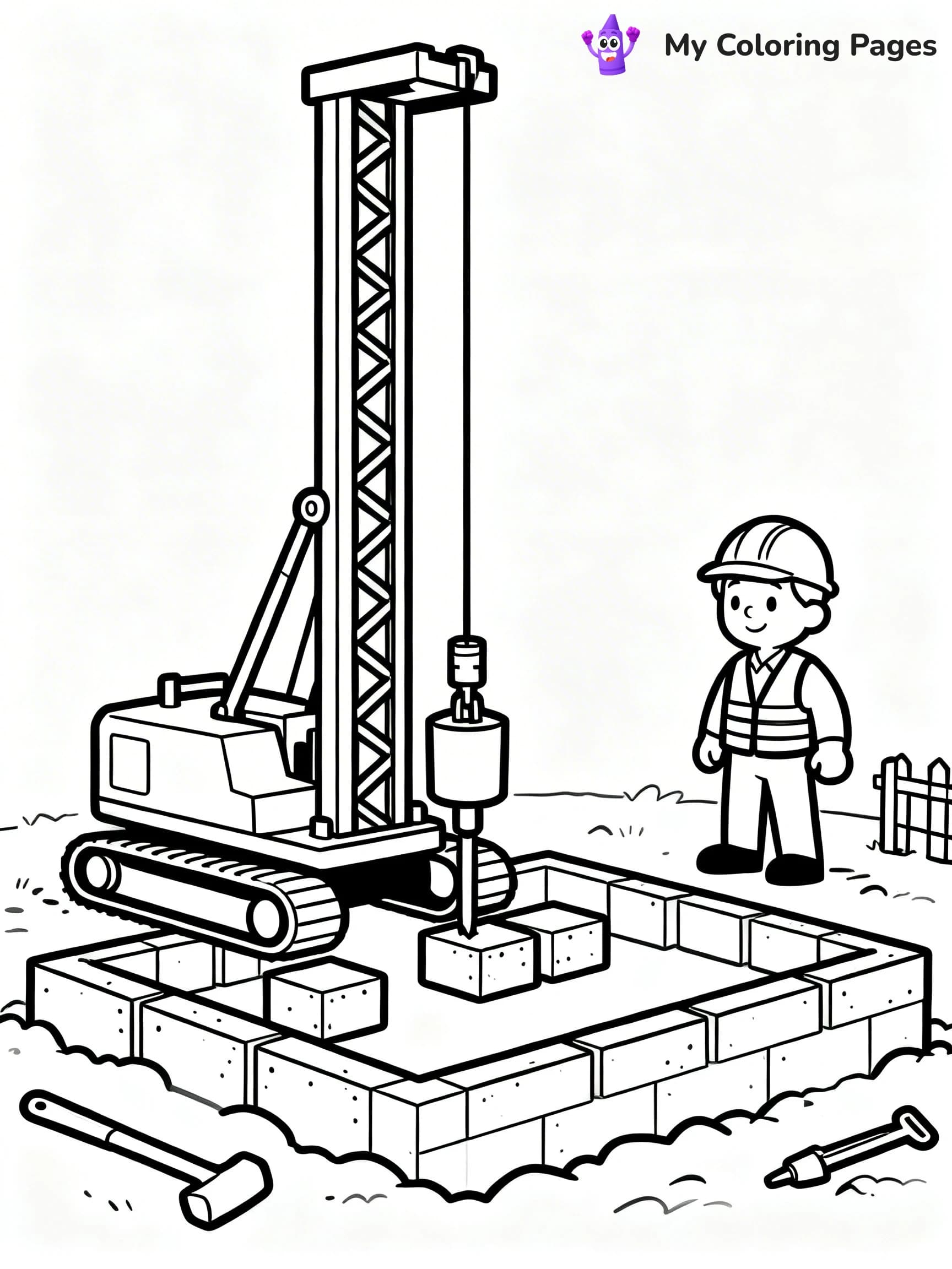 Construction Coloring Pages - 15