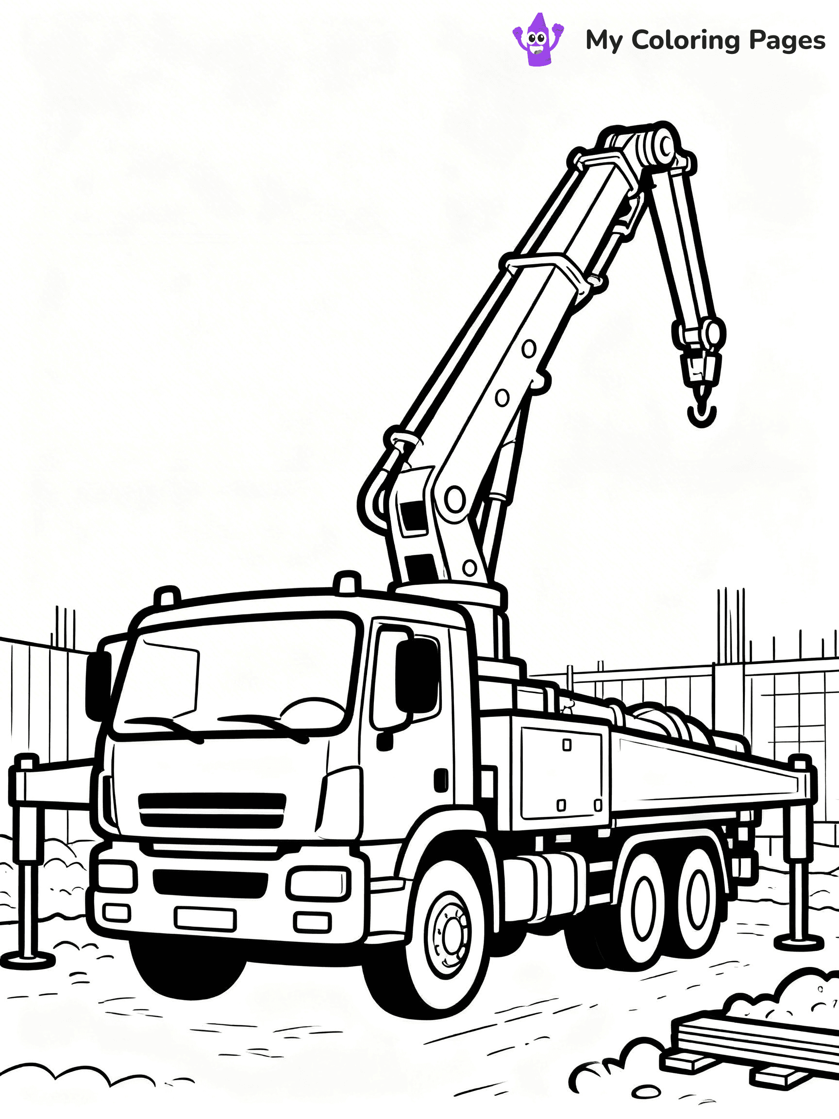 Construction Coloring Pages - 12