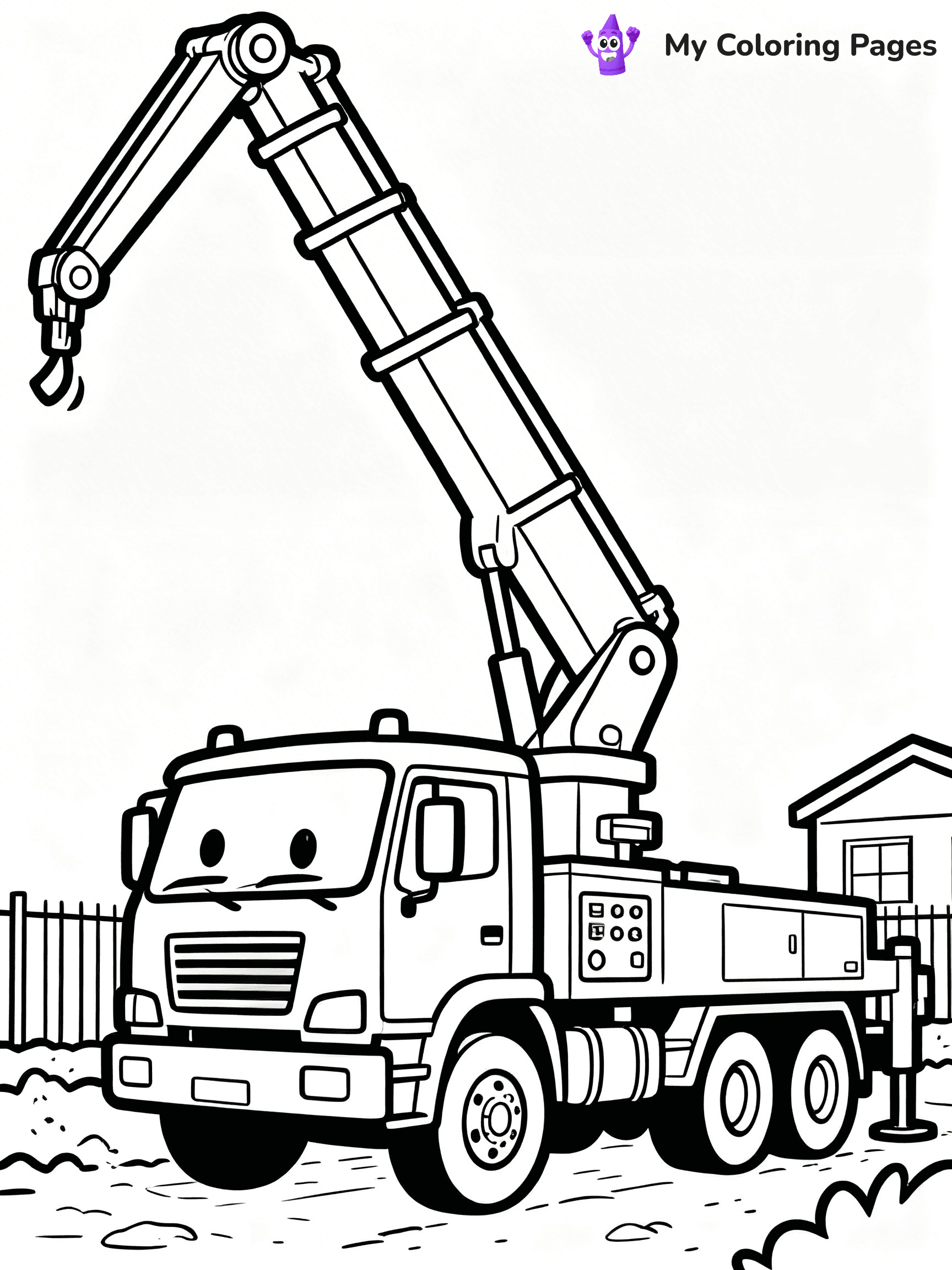 Construction Coloring Pages - 11