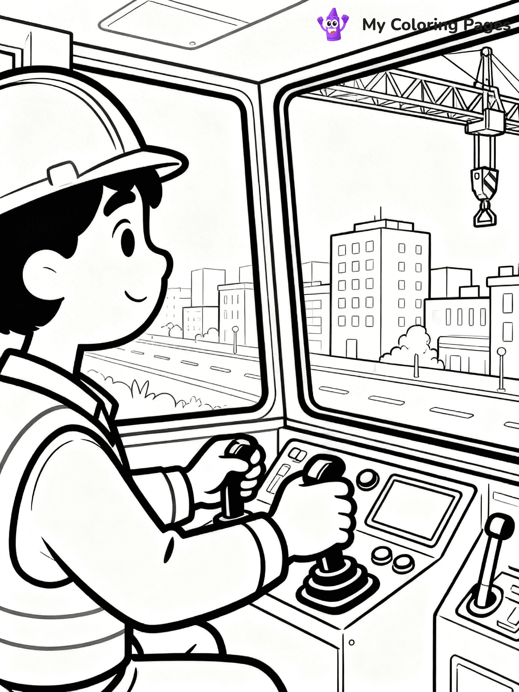 Construction Coloring Pages - 5