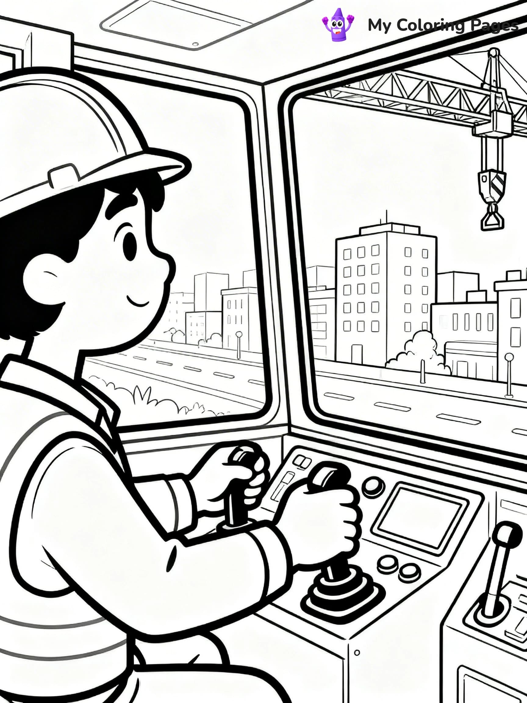 Construction Coloring Pages - 5