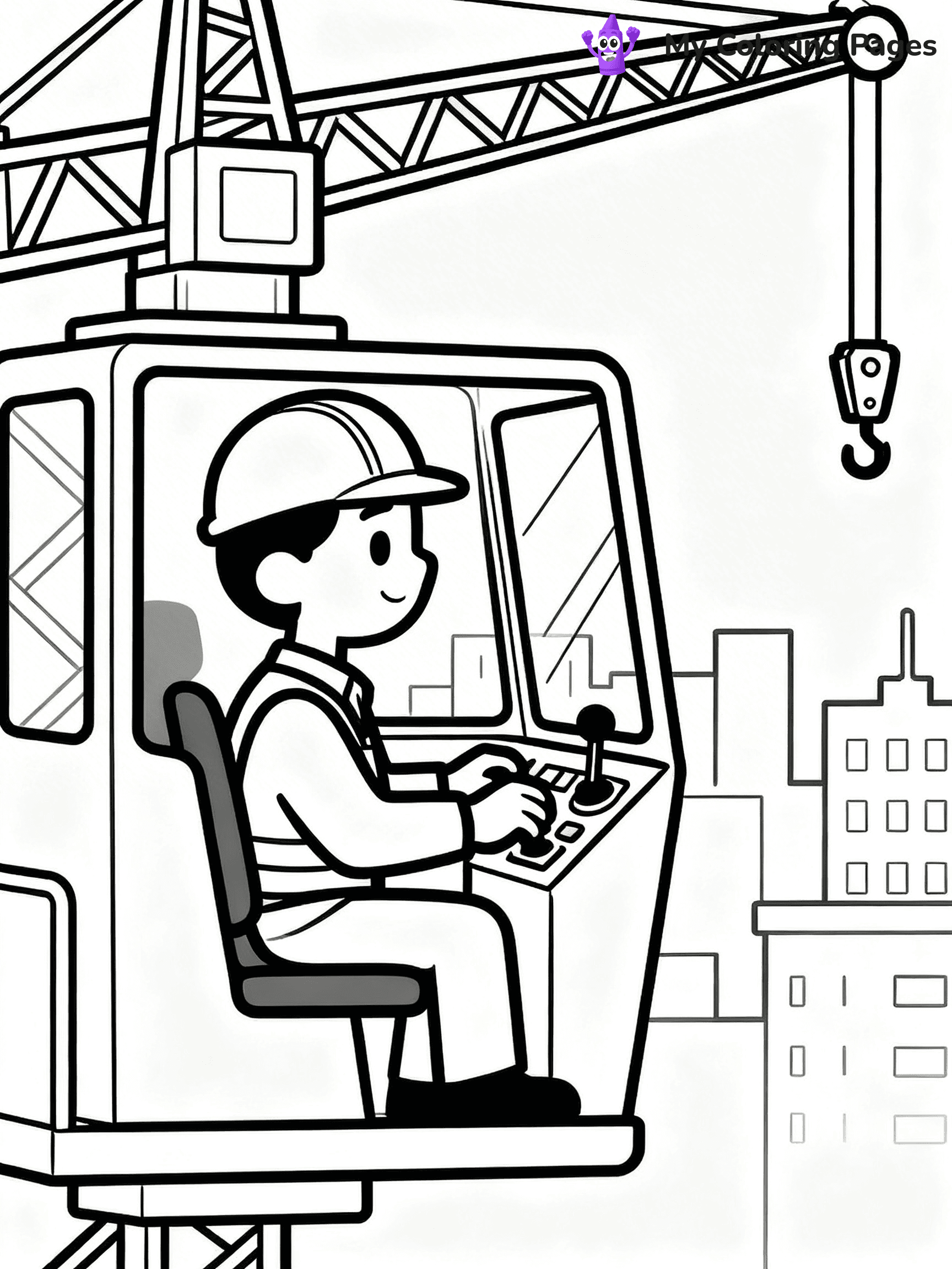 Construction Coloring Pages - 4