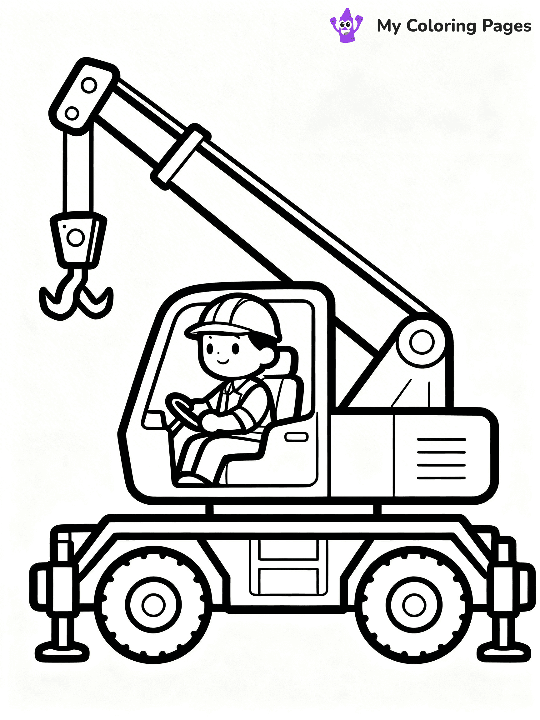Construction Coloring Pages - 3