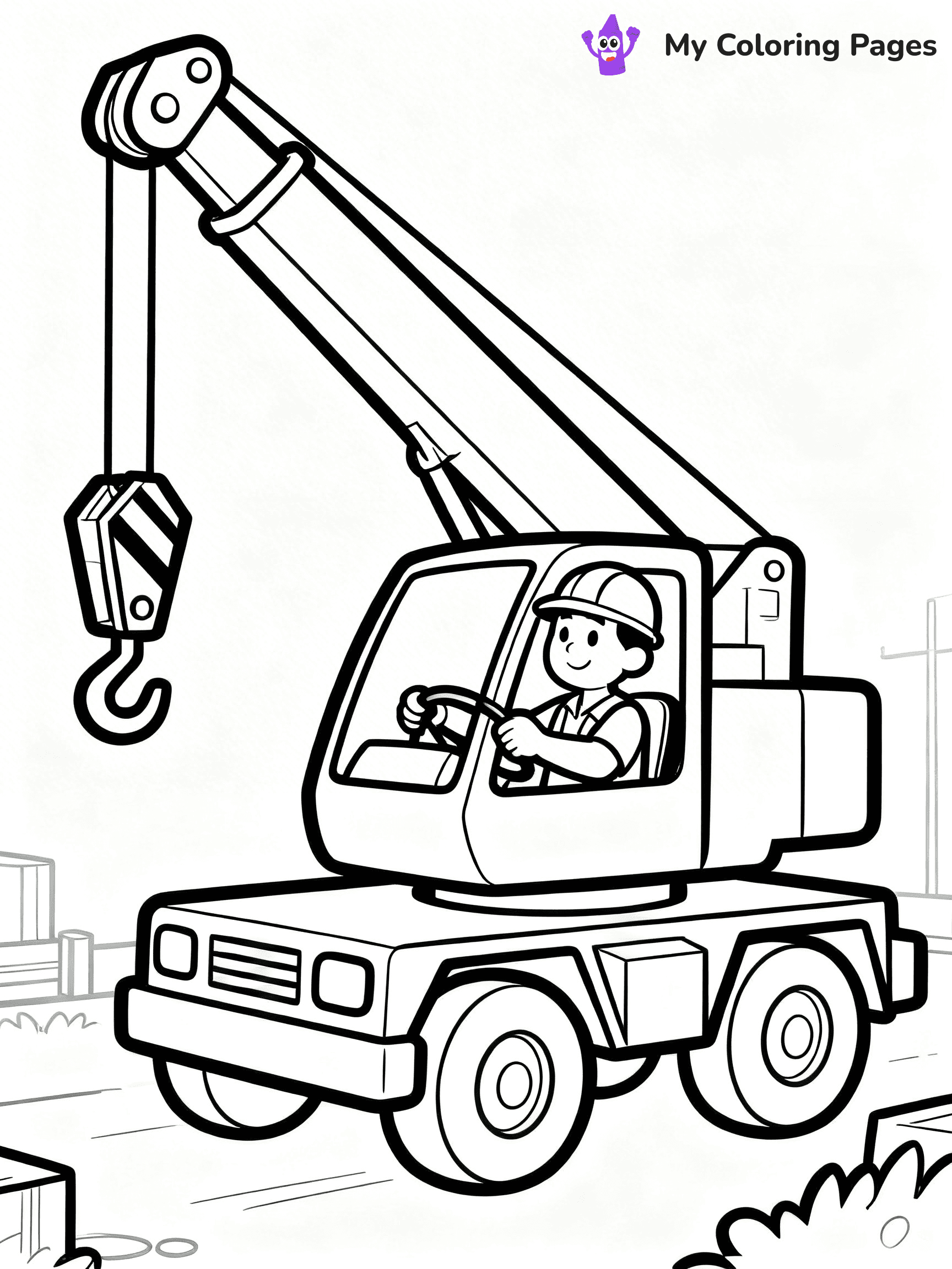 Construction Coloring Pages - 2