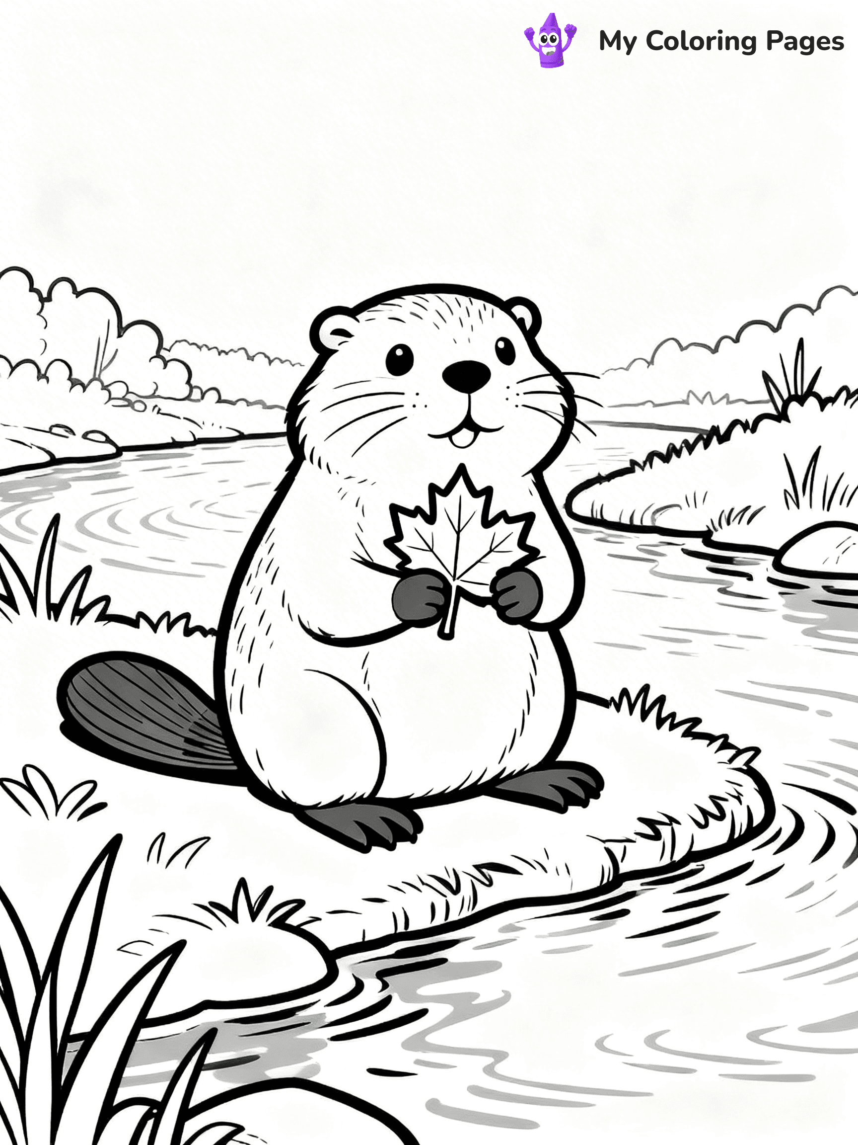 Kids Canada Day Coloring Pages - 25