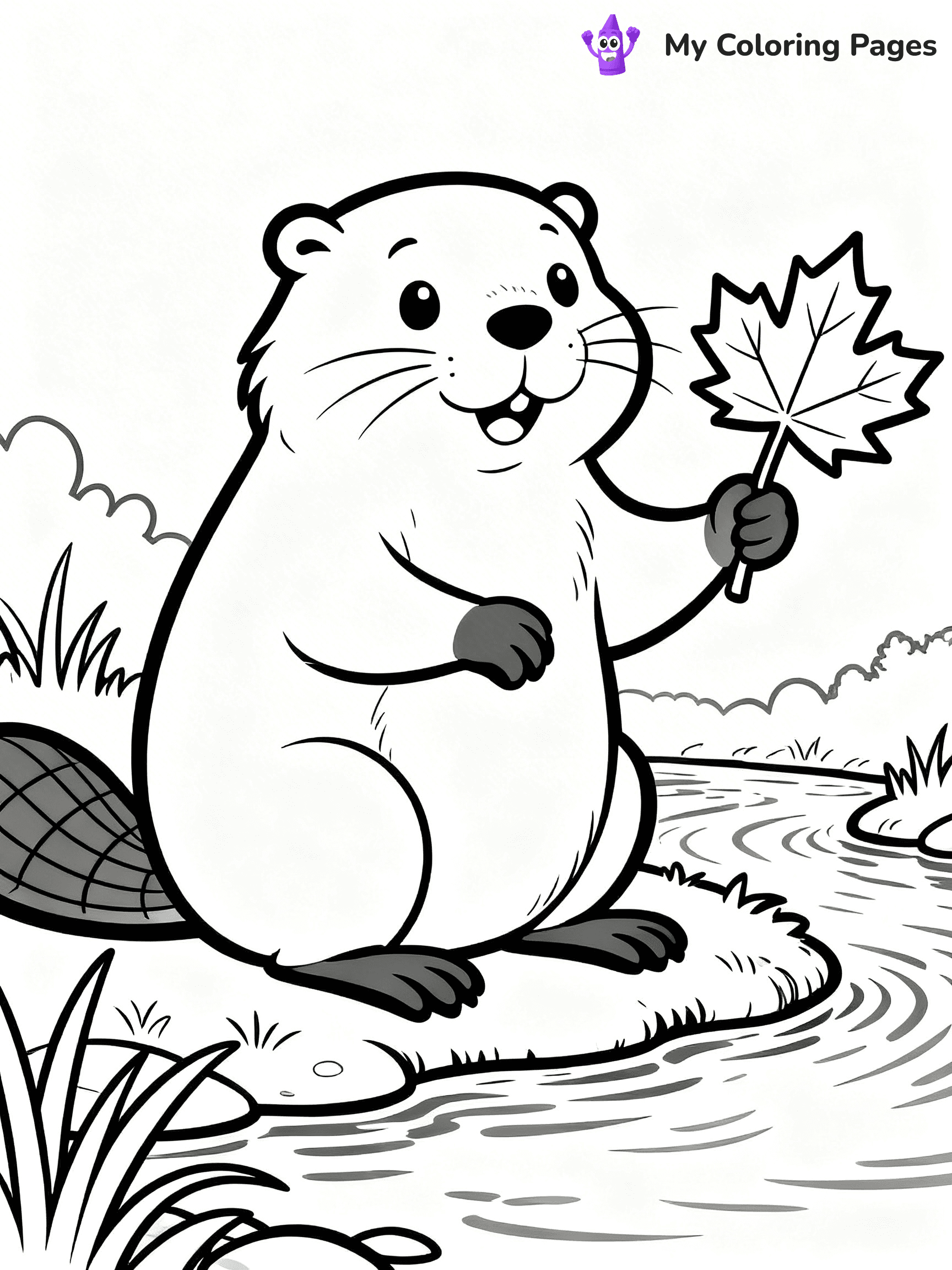 Kids Canada Day Coloring Pages - 24