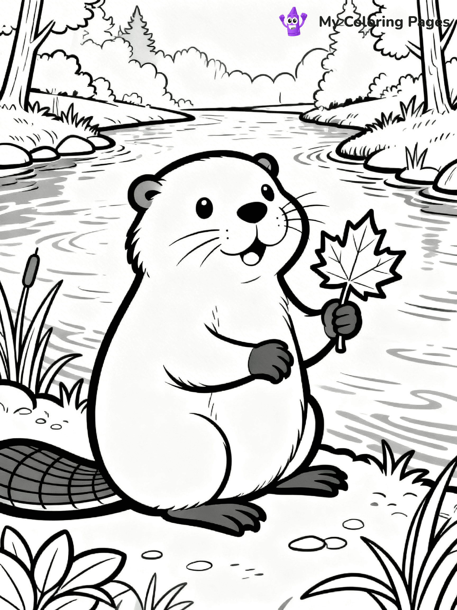 Kids Canada Day Coloring Pages - 22