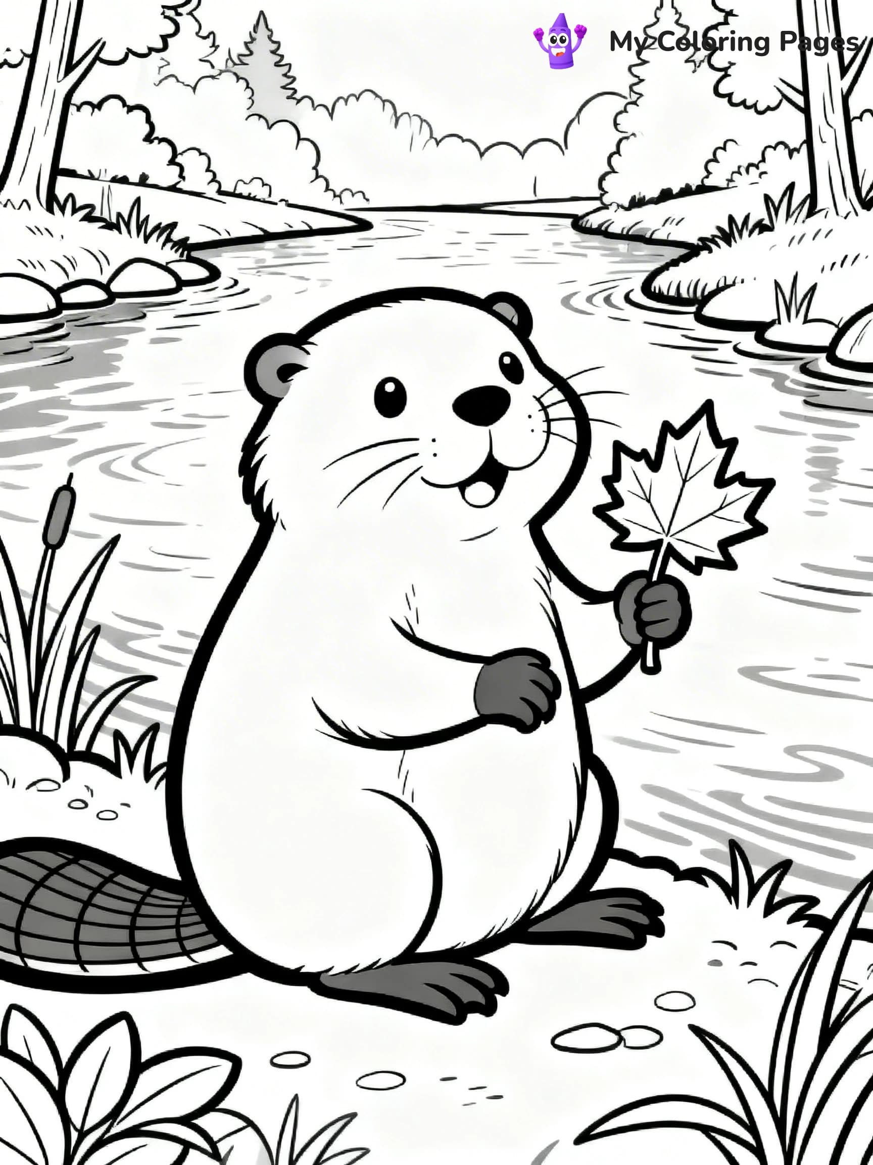 Kids Canada Day Coloring Pages - 22