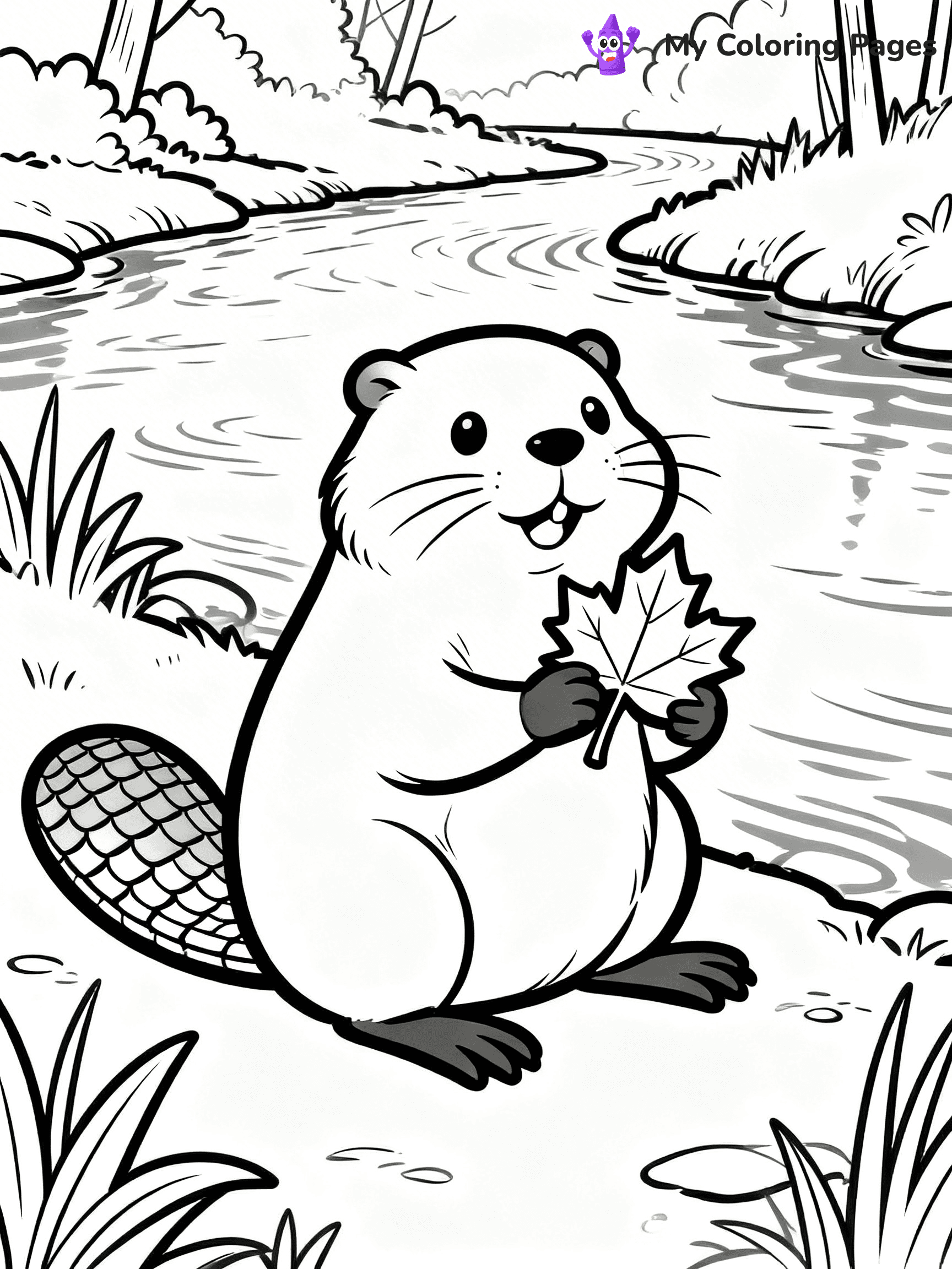 Kids Canada Day Coloring Pages - 21