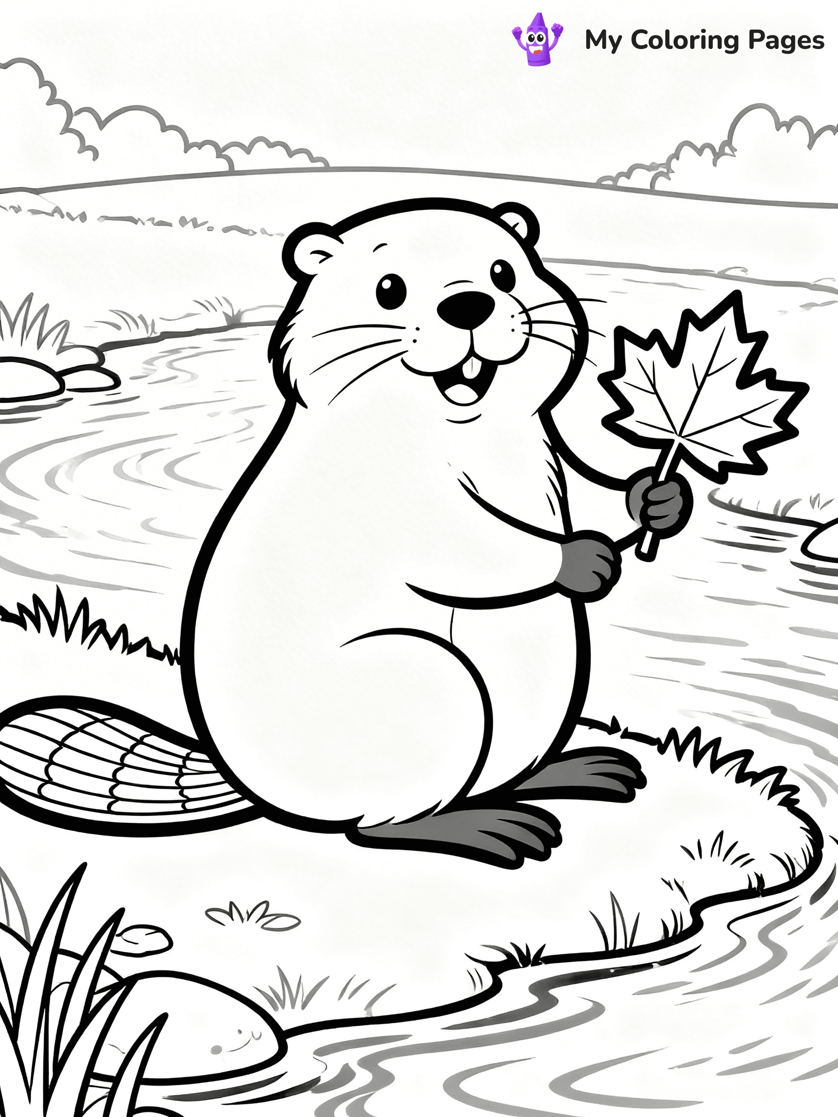 Kids Canada Day Coloring Pages - 20
