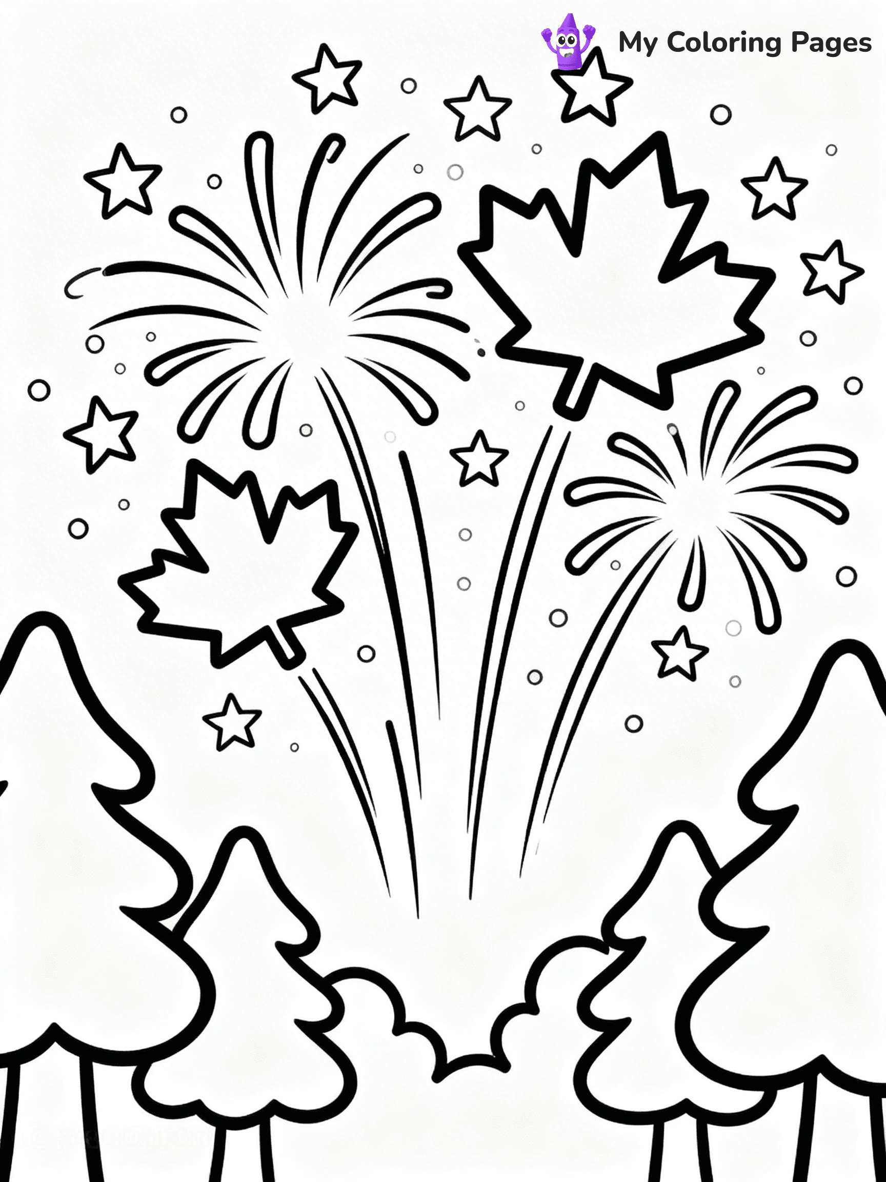 Kids Canada Day Coloring Pages - 18