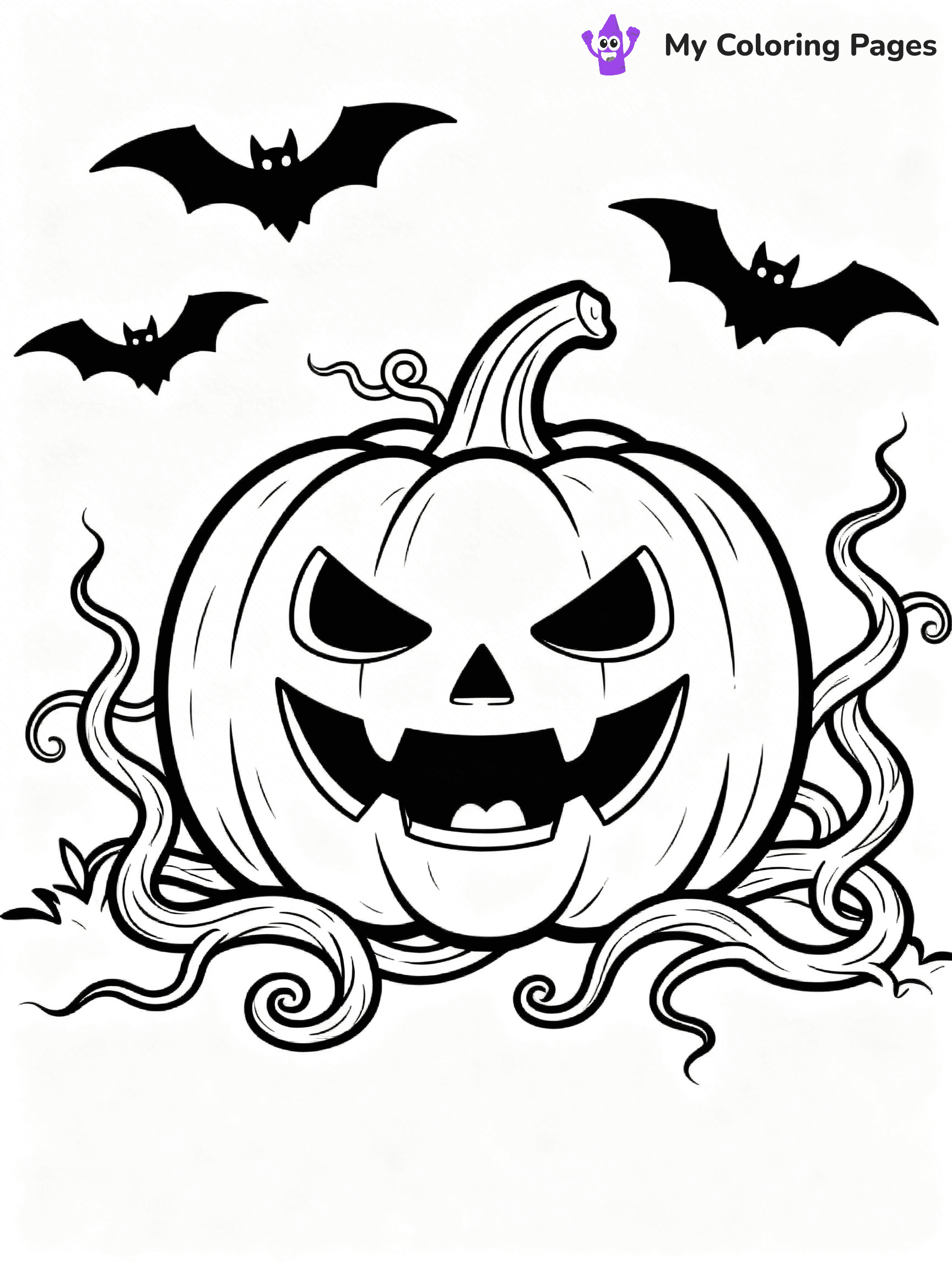 Scary Coloring Pages - 41