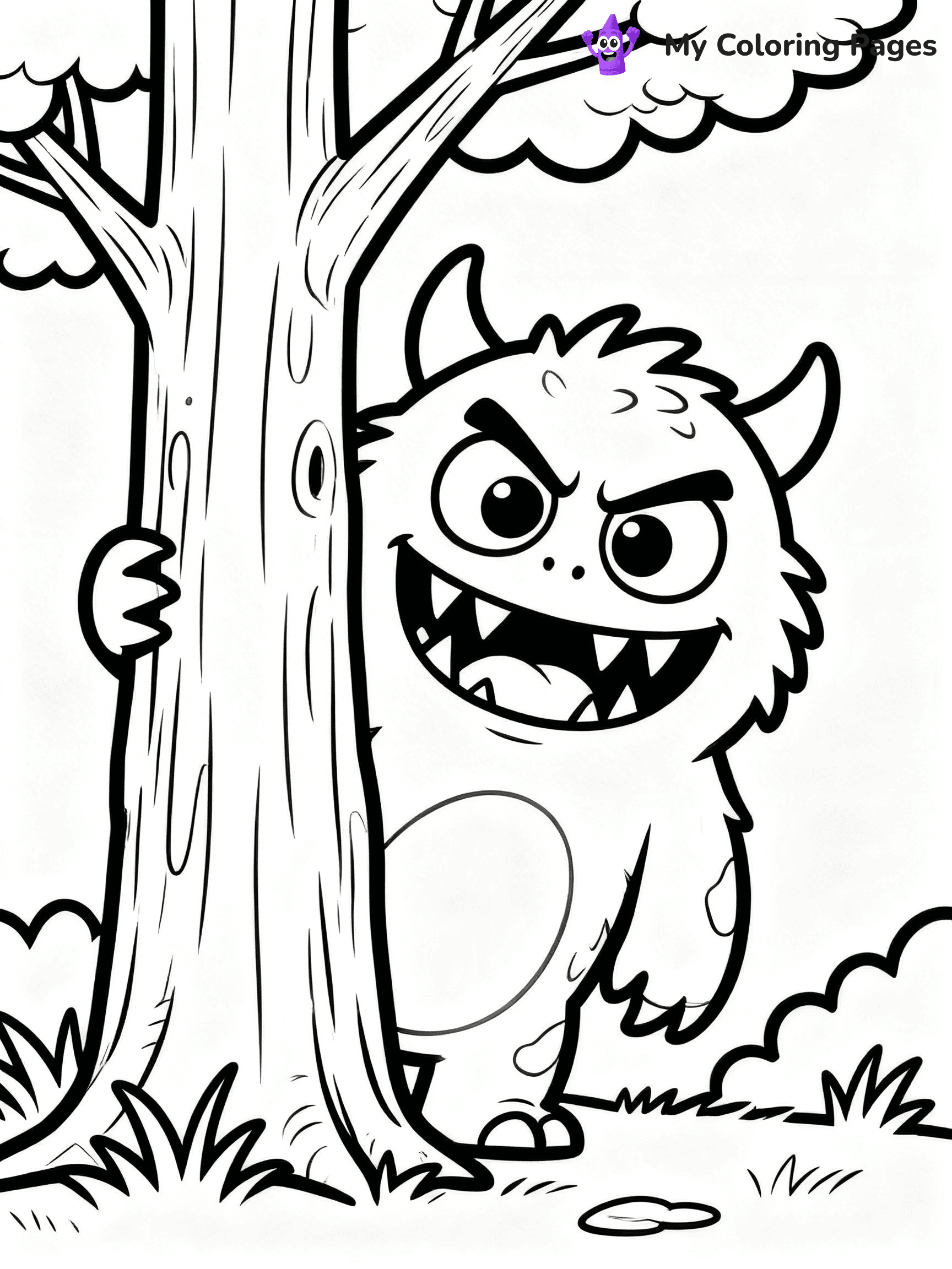 Scary Coloring Pages - 39