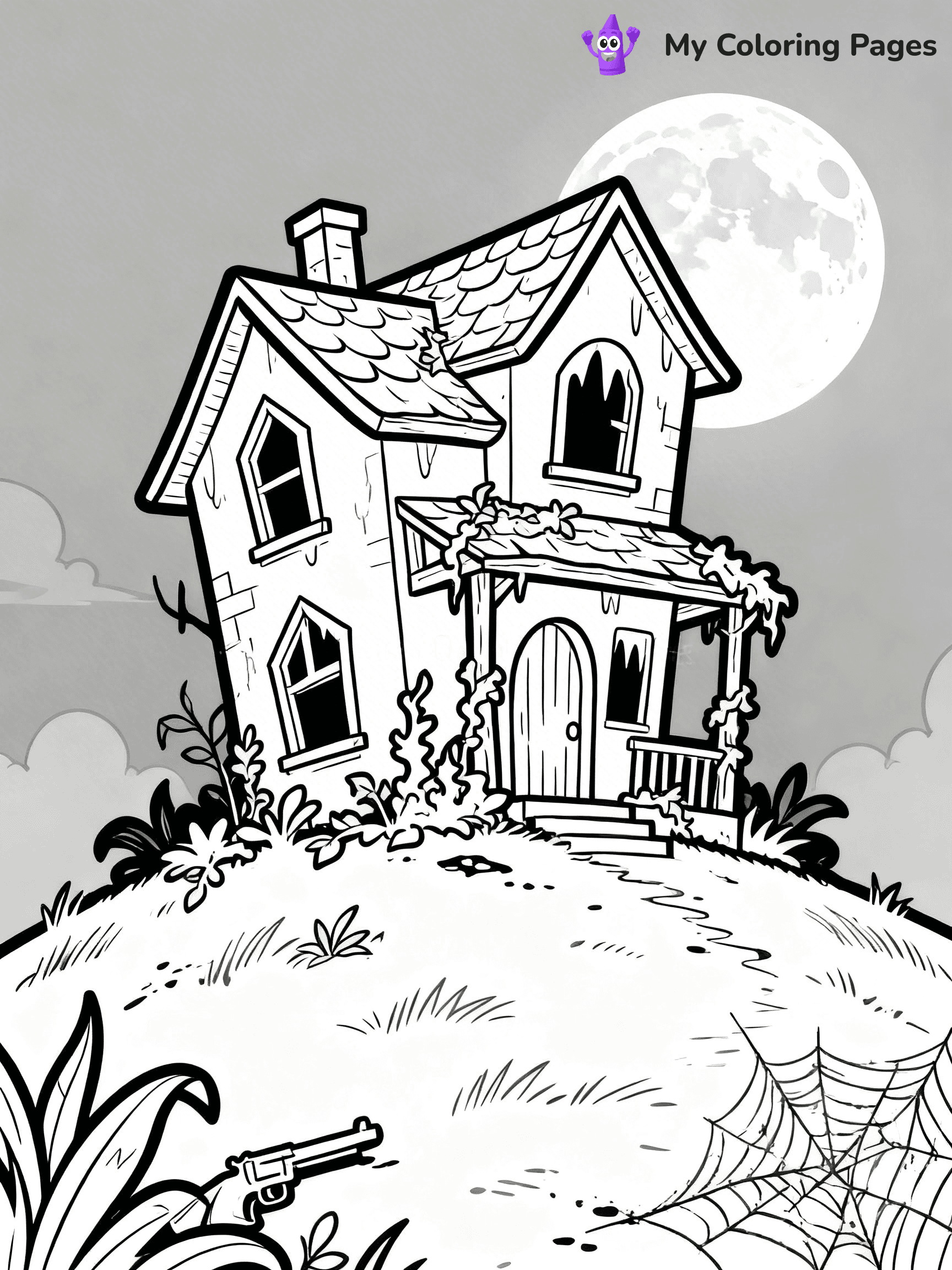 Scary Coloring Pages - 7