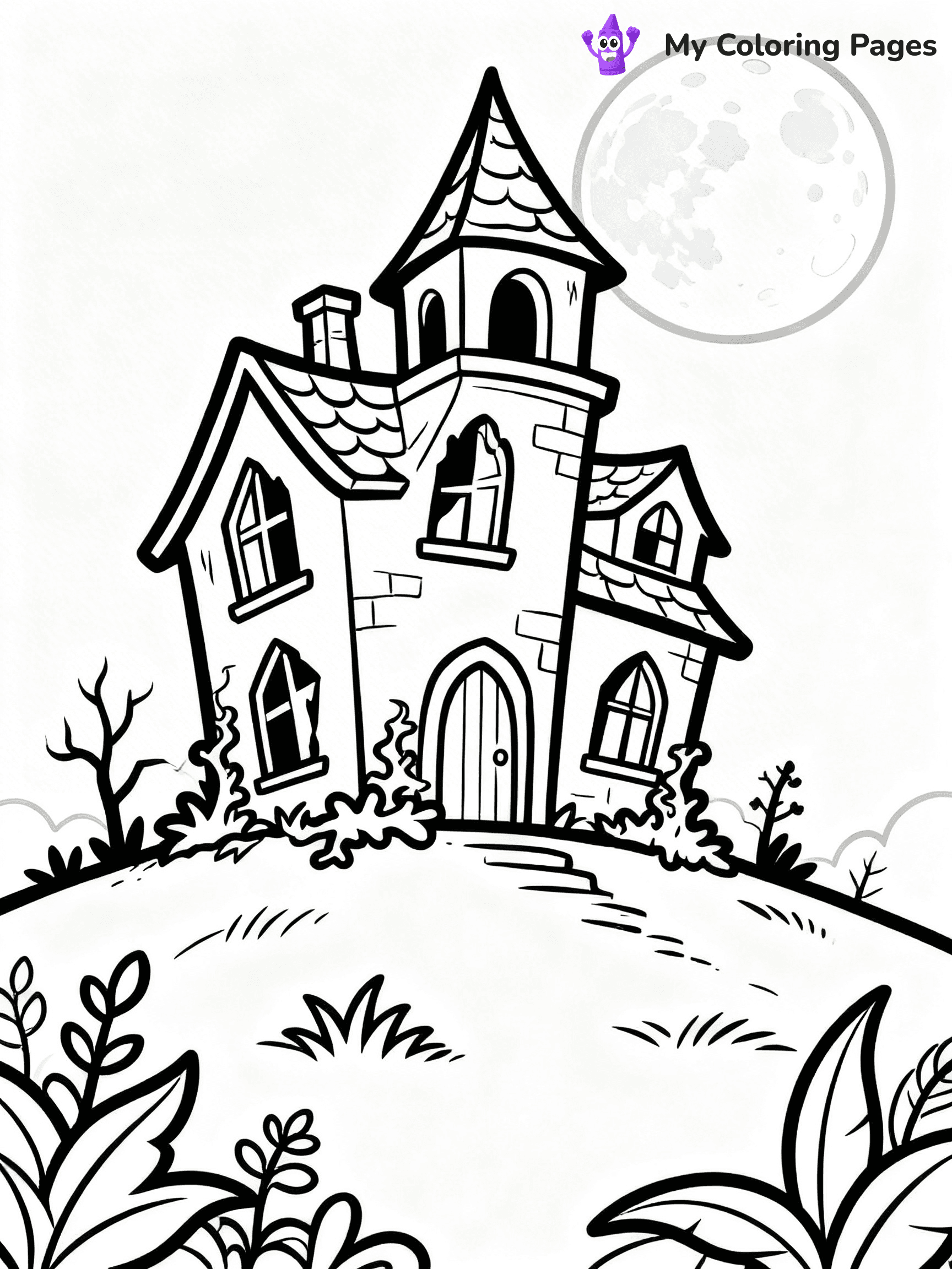 Scary Coloring Pages - 4