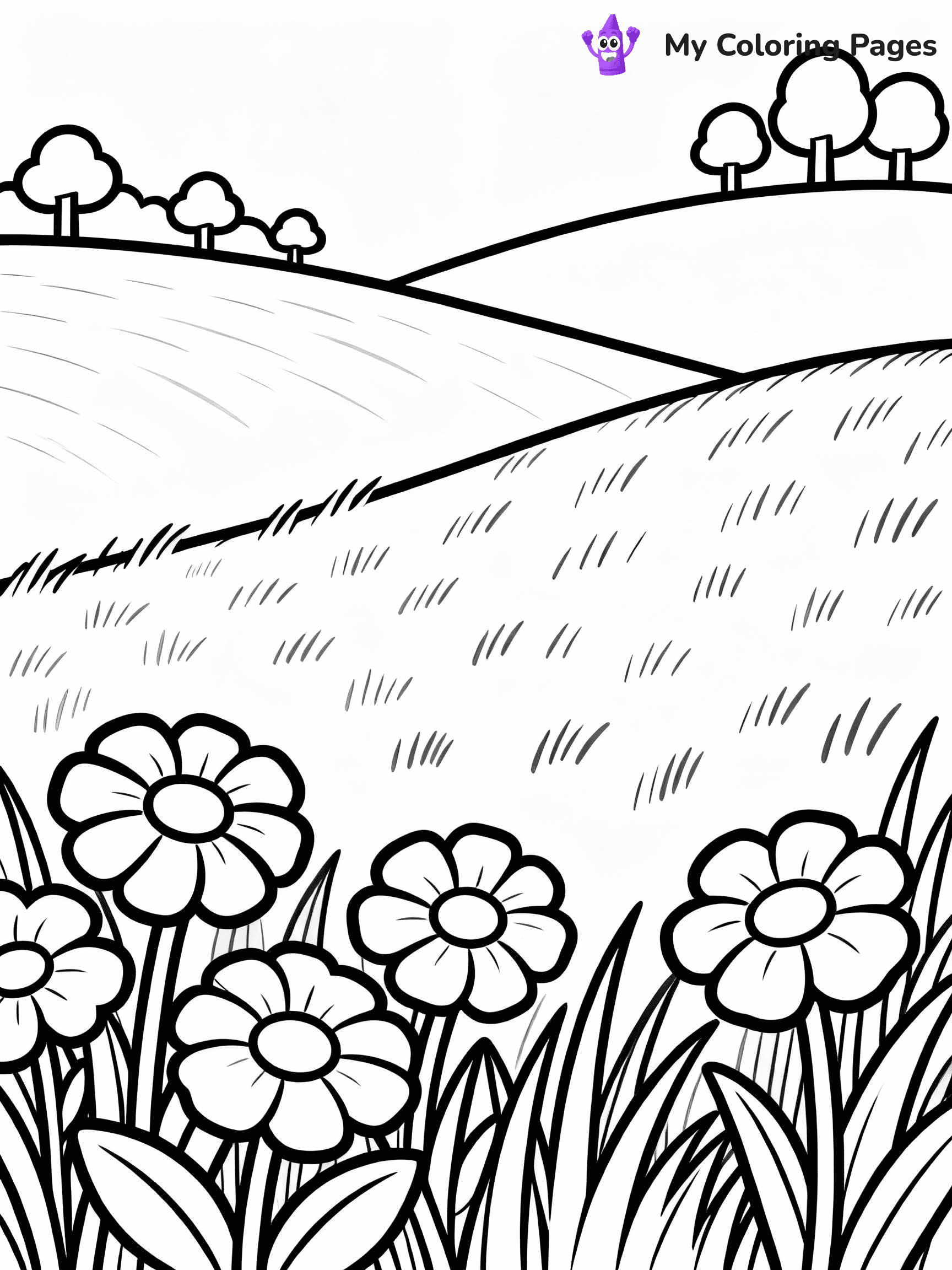 Nature Coloring Pages - 17