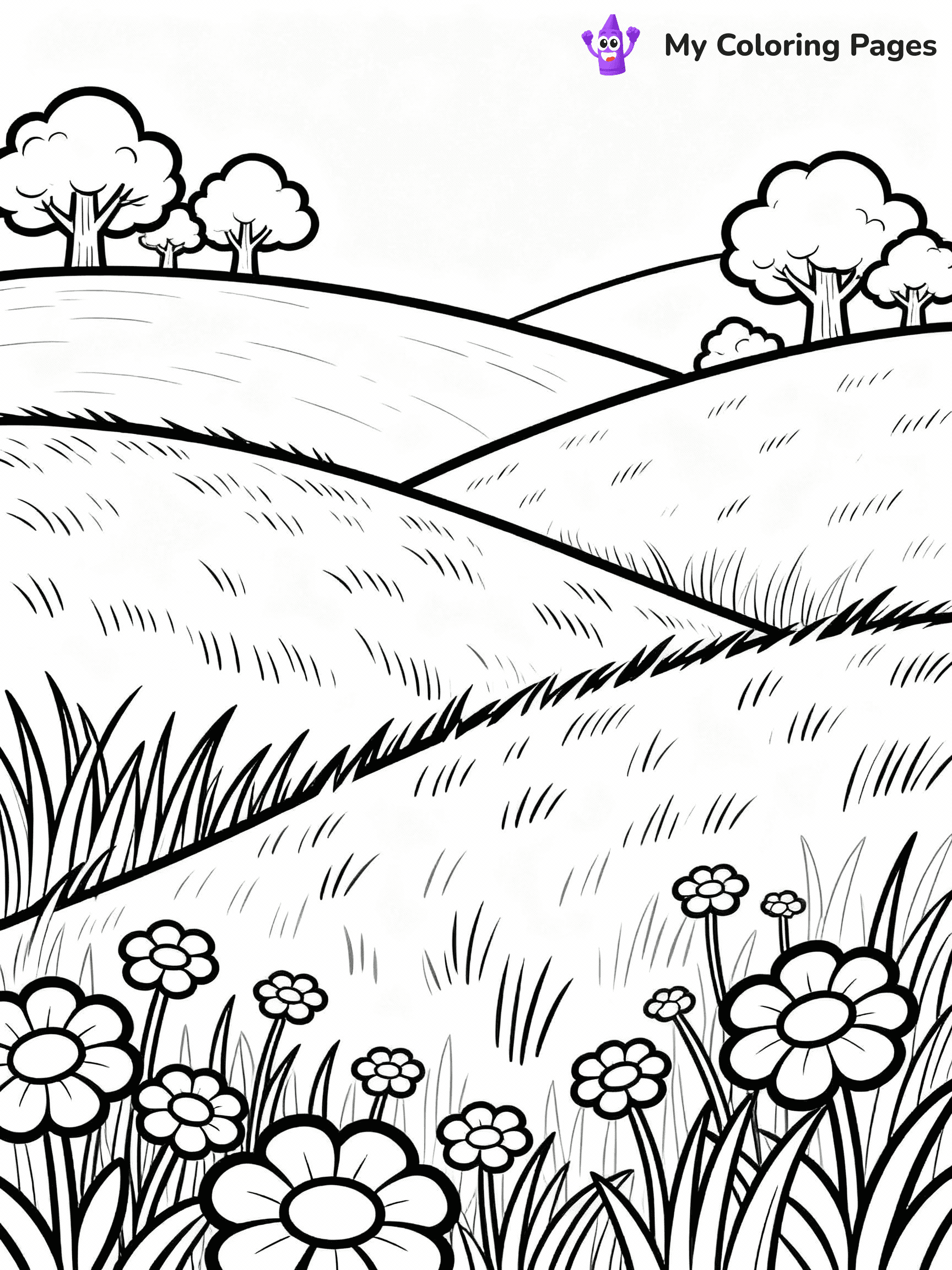 Nature Coloring Pages - 16